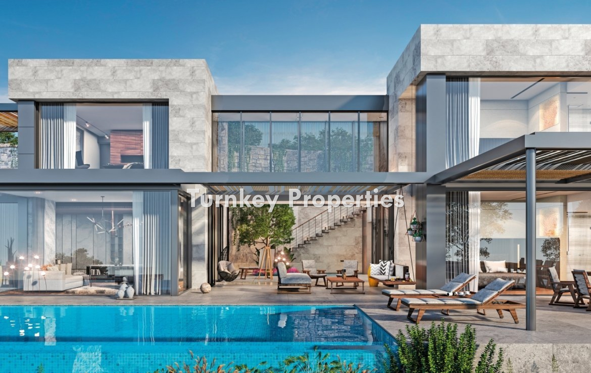 Yalıkavak'ta Deniz Manzaralı Lüks Villalar - Özel Havuz ve Modern