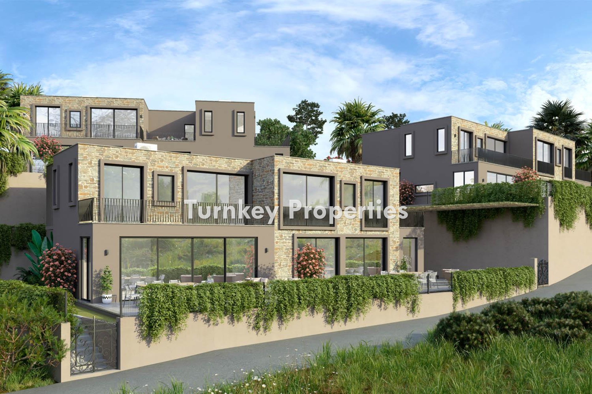 Çamlık Satılık Villa Doğa İçinde Merkezi Konum Yerden Isıtmalı Ev