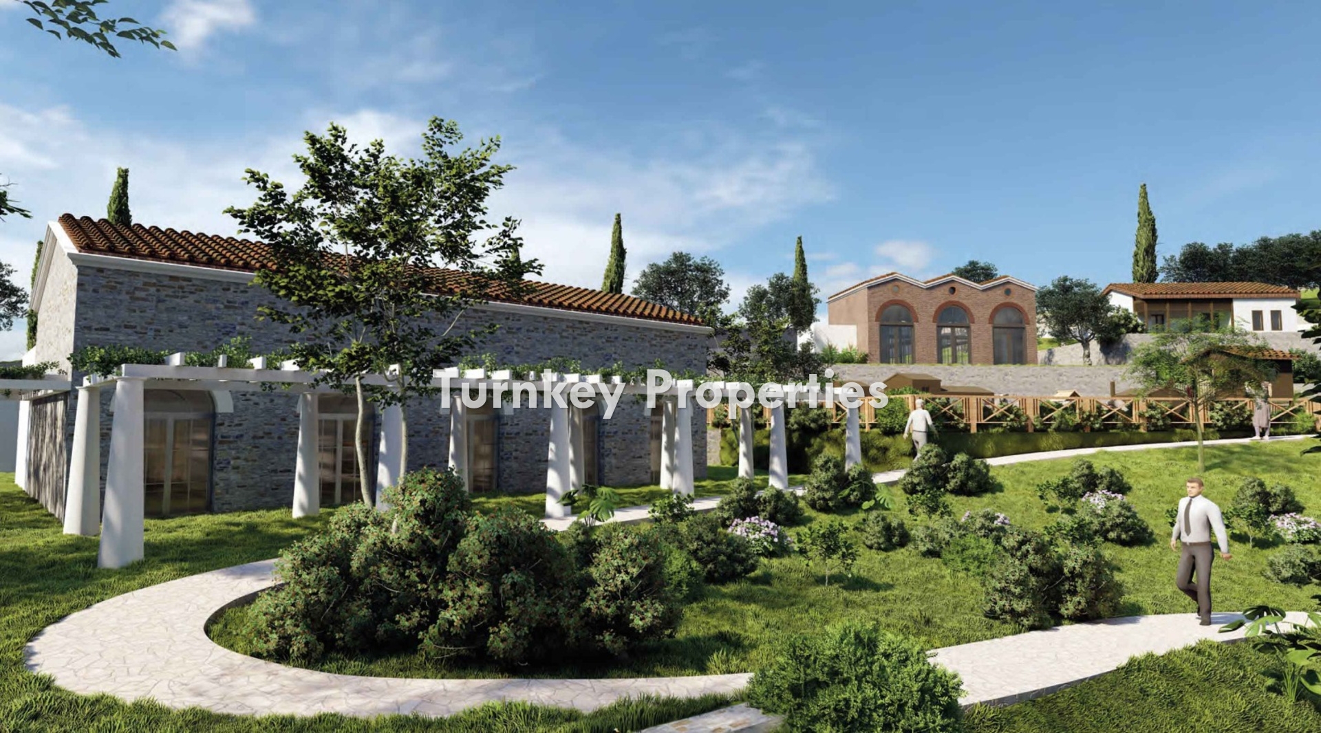 Kemikler Satılık Villa Doğal Yaşam Konseptli Ödeme Avantajlı