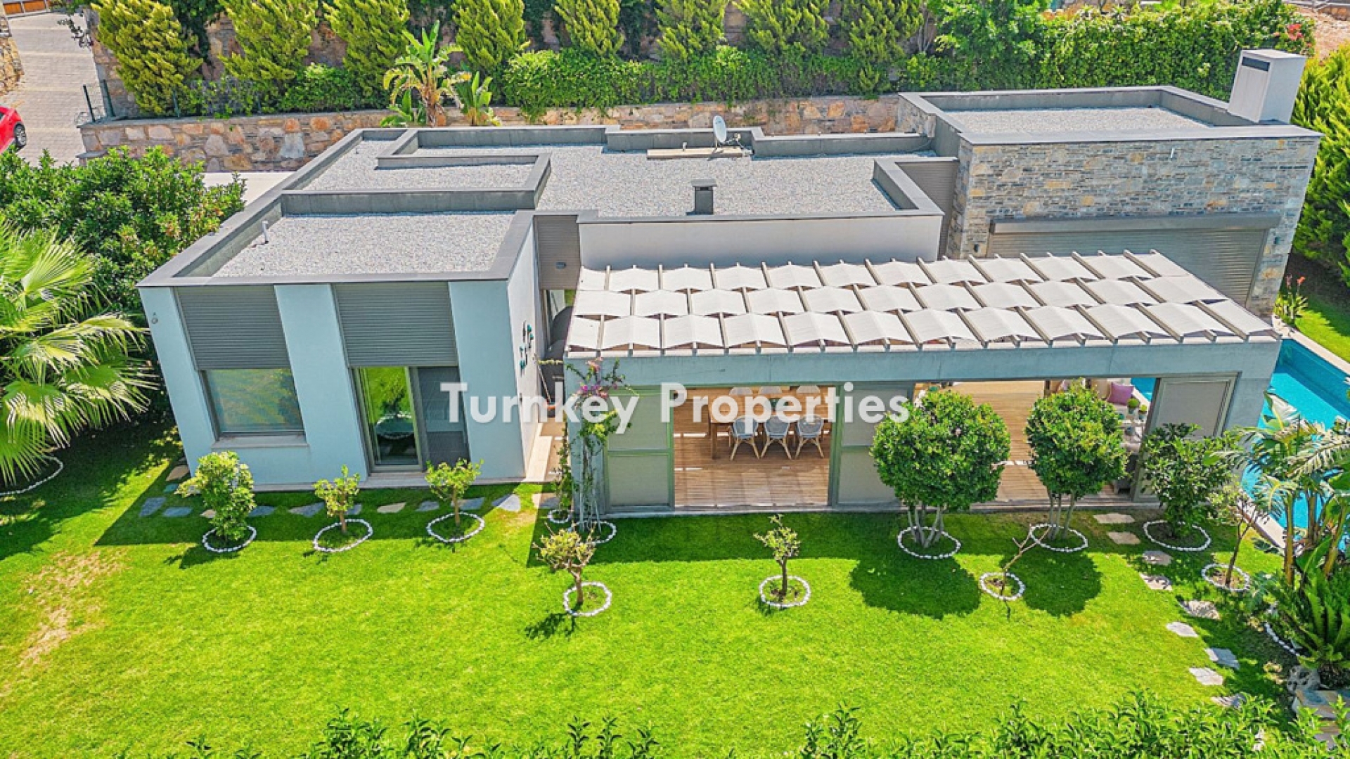 Bodrum Konacık'ta Satılık Lüks Villa, 4+1 Özel Havuzlu, Bahçeli