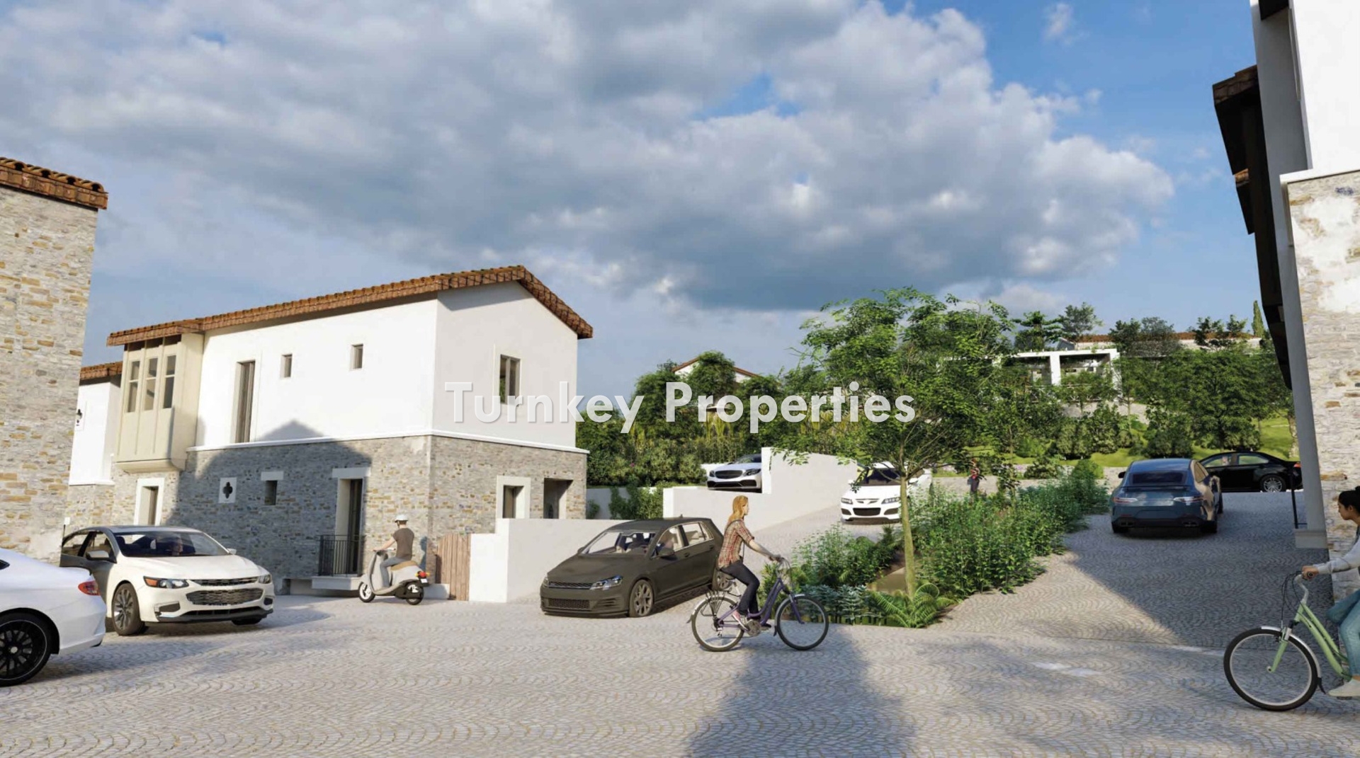 Kemikler'de Satılık, Sıfır Faizli 24 Ay Vade İmkanı Modern Villalar