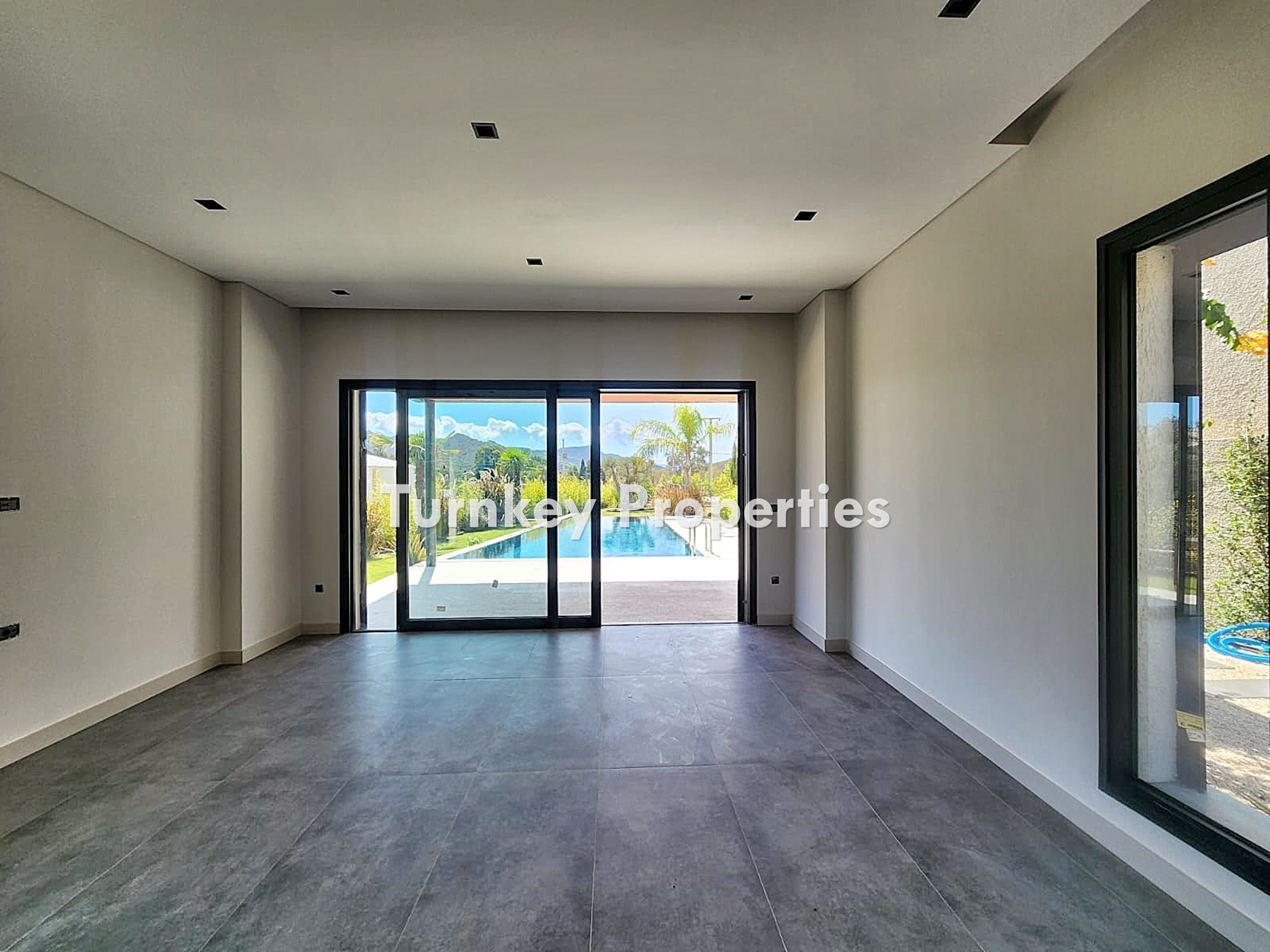 Bodrum Dereköy Satılık Villa Özel Havuzlu Tek Katlı Bahçeli