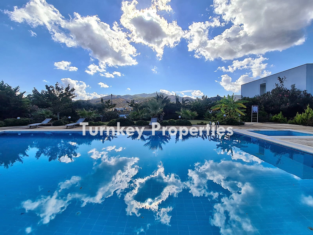 Yalıkavak Dirmil Satılık Bahçe Katı Daire Denize Yakın Siteiçi