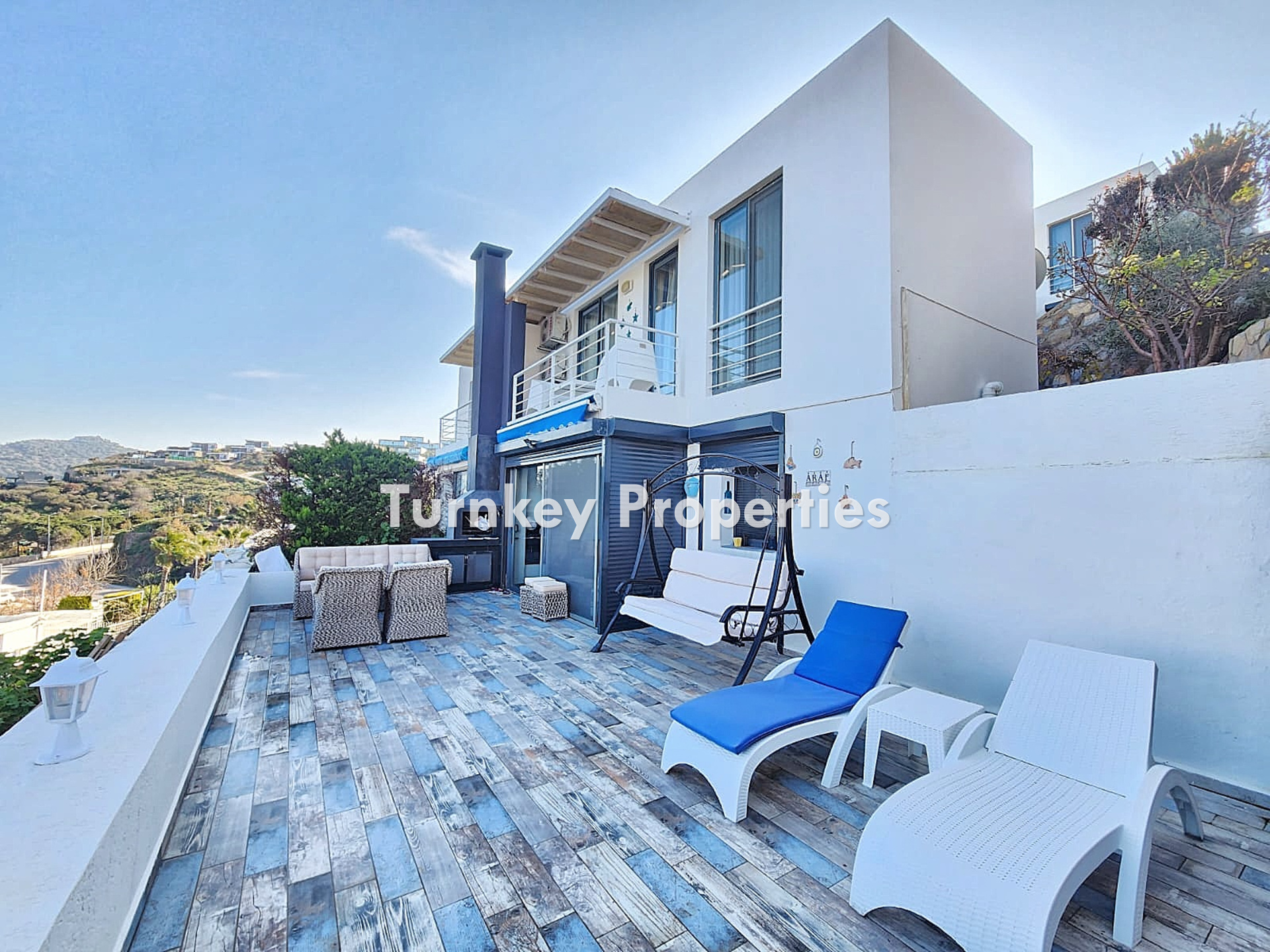 Yalıkavak Satılık Villa Modern Deniz Manzaralı Site İçinde