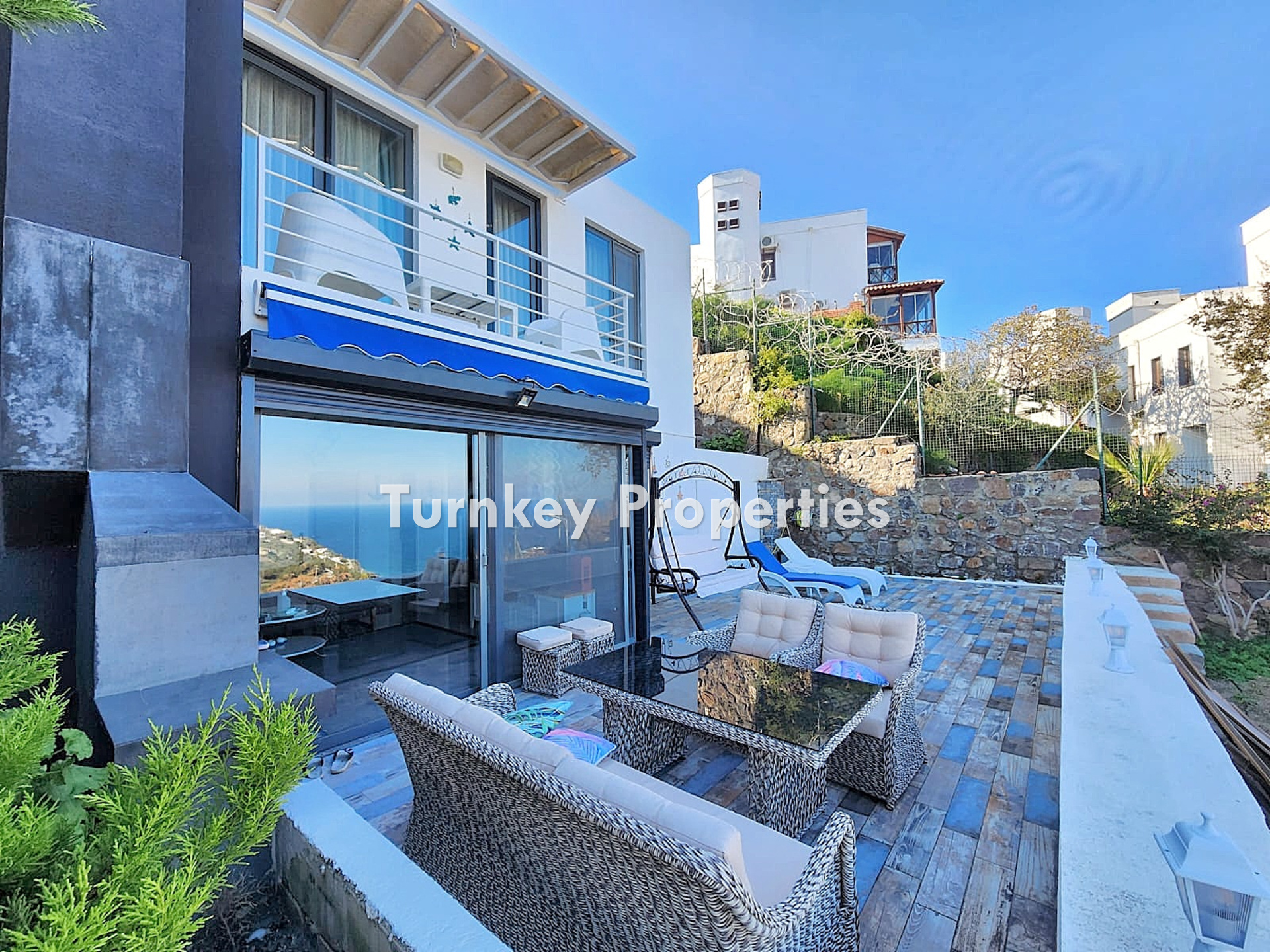Yalıkavak Satılık Villa Modern Deniz Manzaralı Site İçinde
