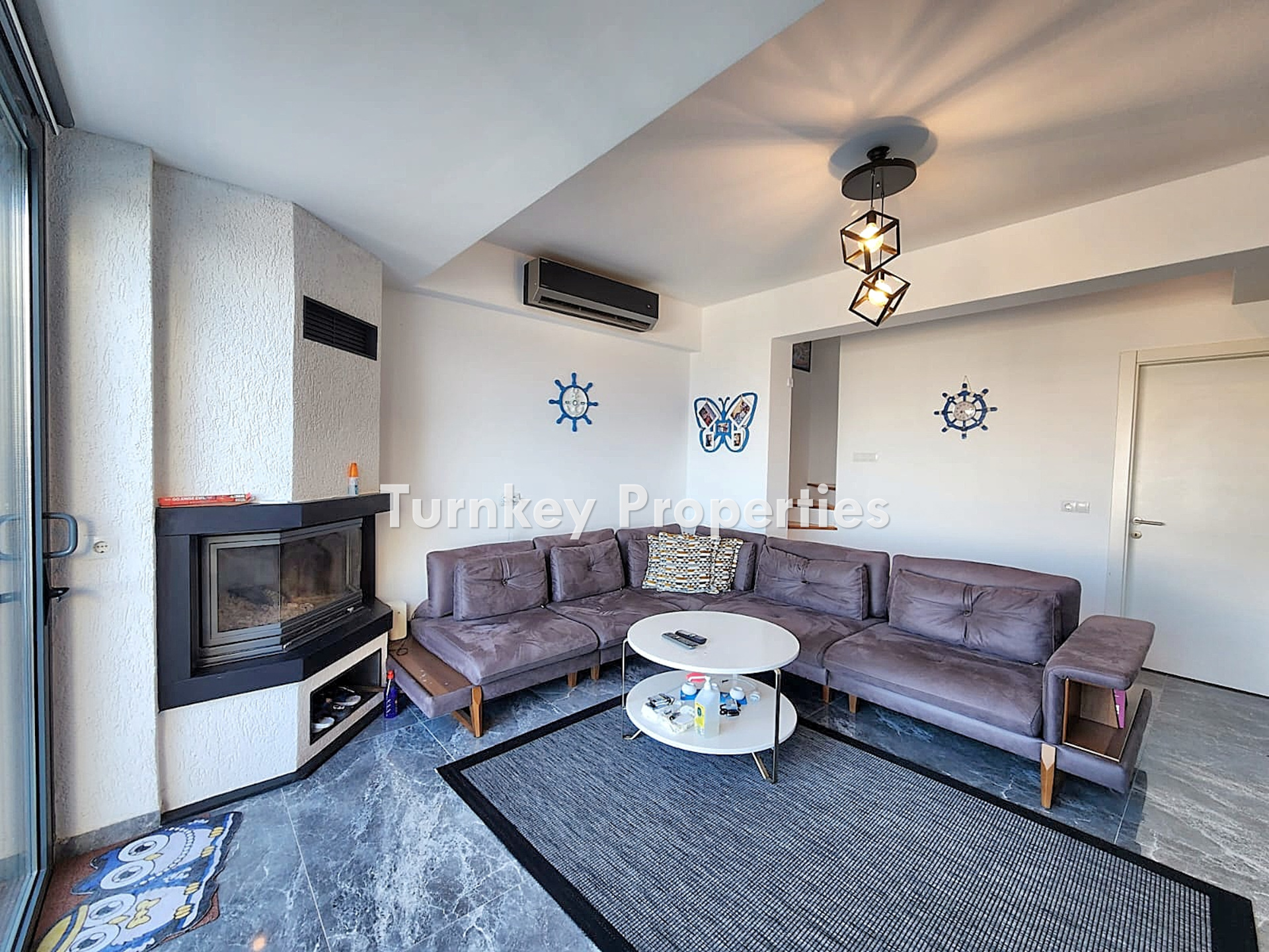 Yalıkavak'ta Satılık İkiz Villa Deniz Manzaralı 24 Saat Güvenlik
