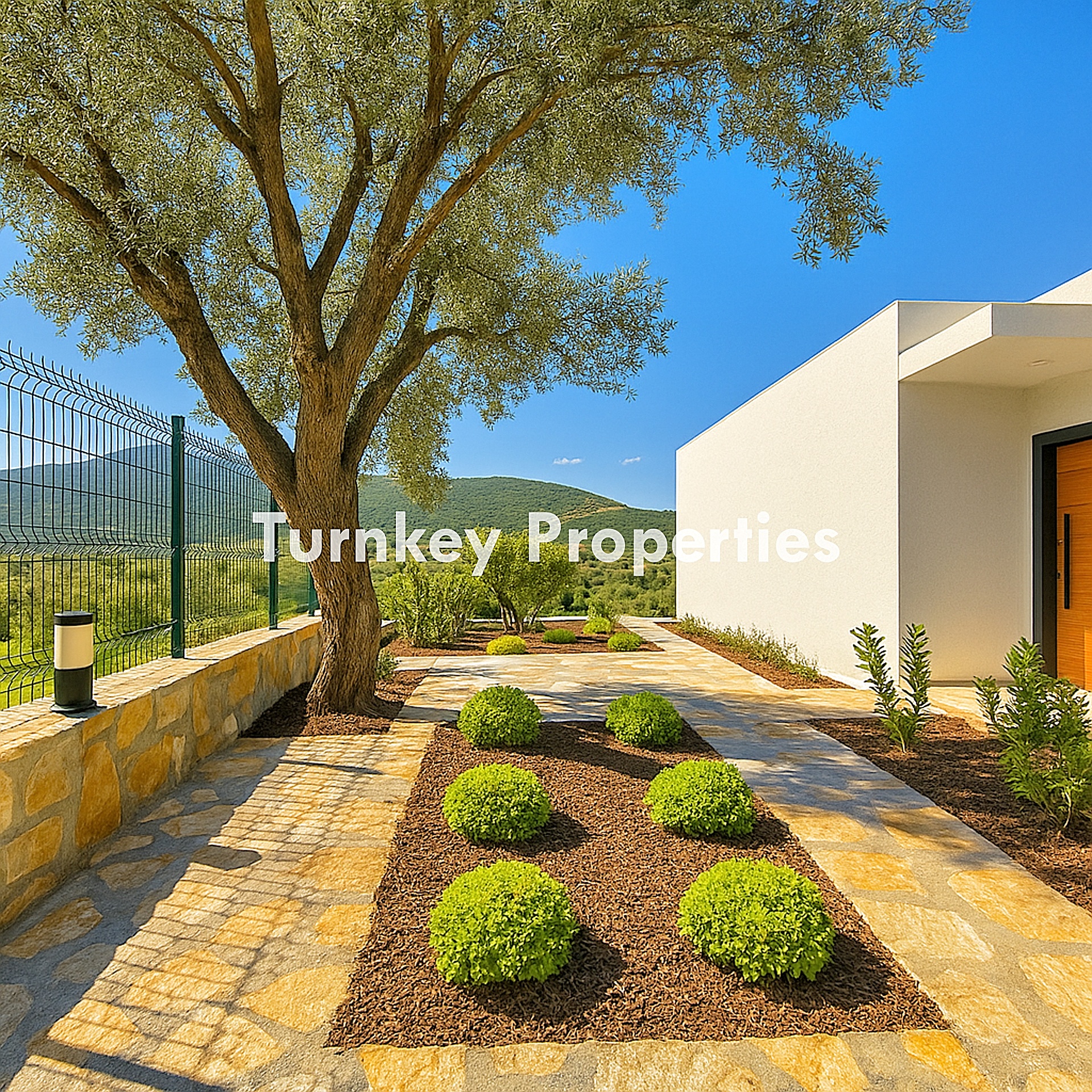 Bodrum Kızılağaç Satılık Villa Özel Havuzlu Tek Katlı Bahçeli