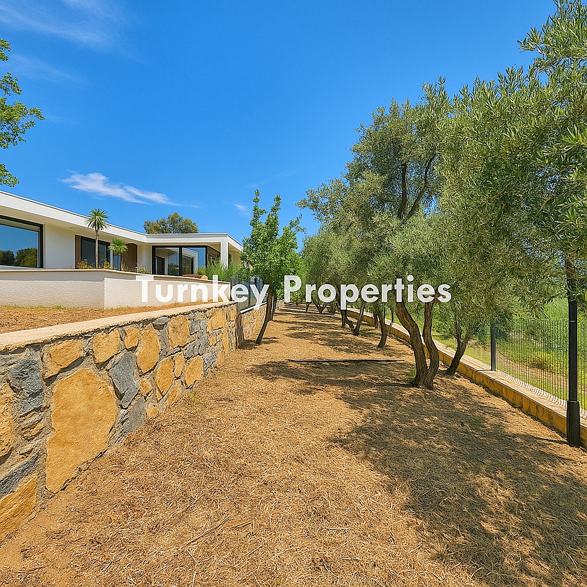 Bodrum Kızılağaç Satılık Villa Özel Havuzlu Tek Katlı Bahçeli