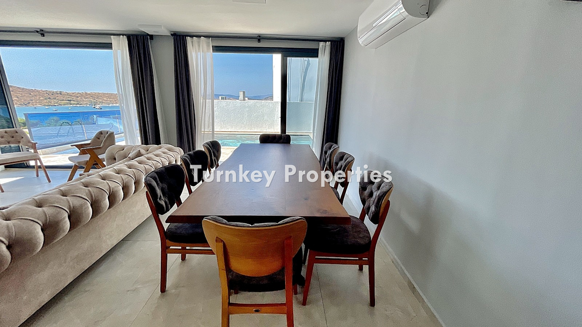 Gümbet Satılık Deniz Manzaralı Özel Havuzlu Denize Yakın Daire