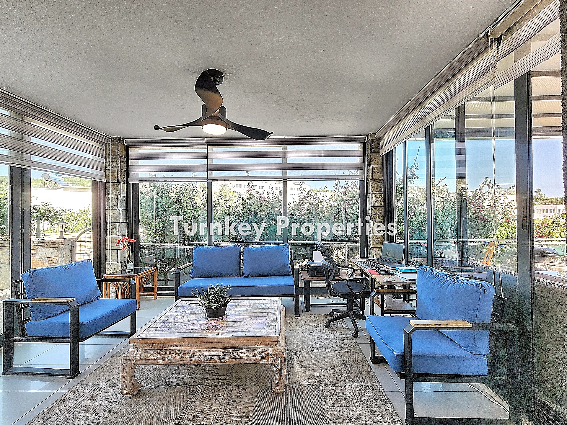 Konacık Bodrum Satılık Müstakil Ev Deniz Manzaralı Bahçeli