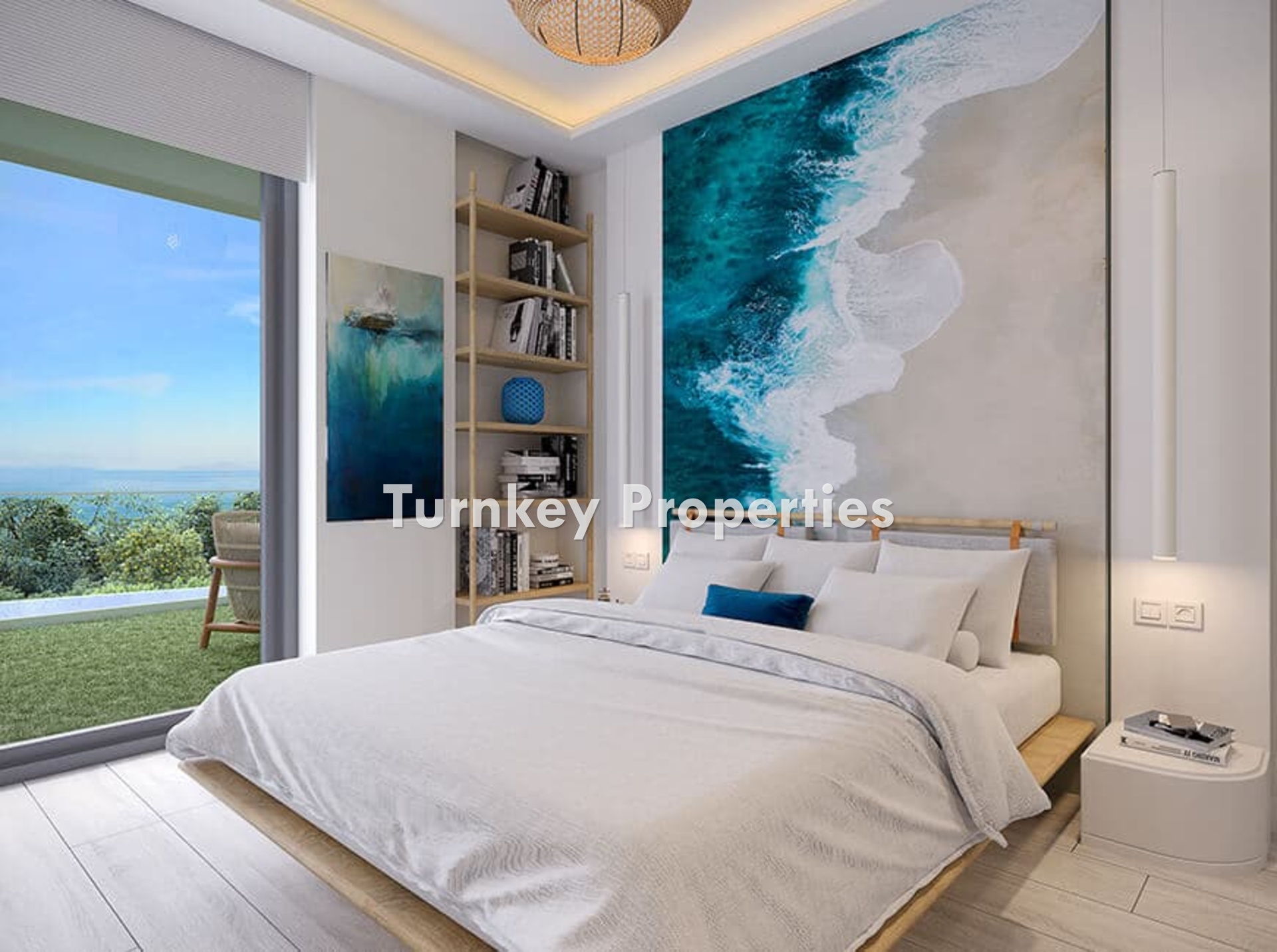 Modern Mimari ve Deniz Manzaralı Lüks Yaşam Villaları Satışta