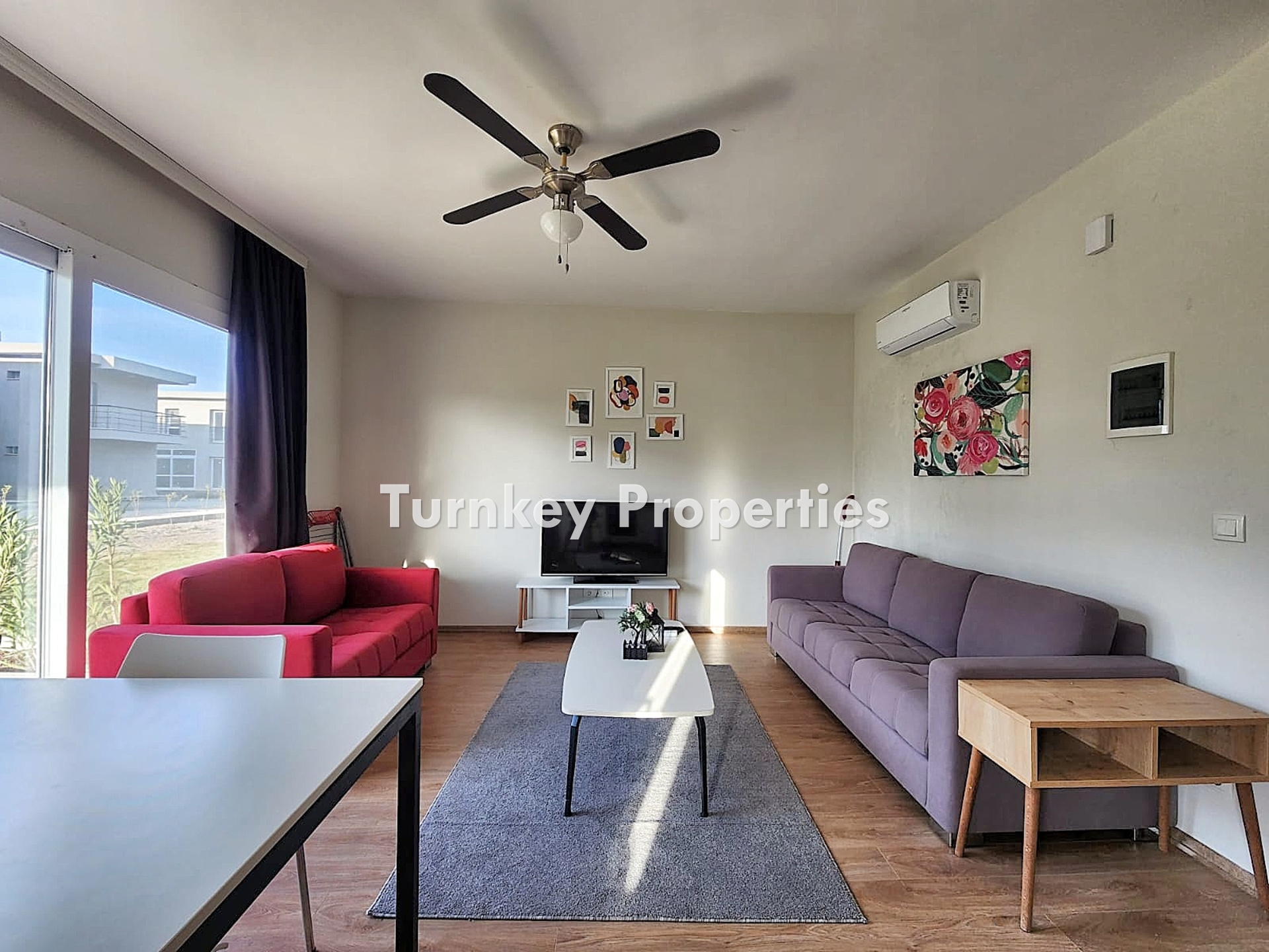 Meşelik Poyrazköy Sitesi Satılık Bahçe Katı Daire Ortak Havuzlu