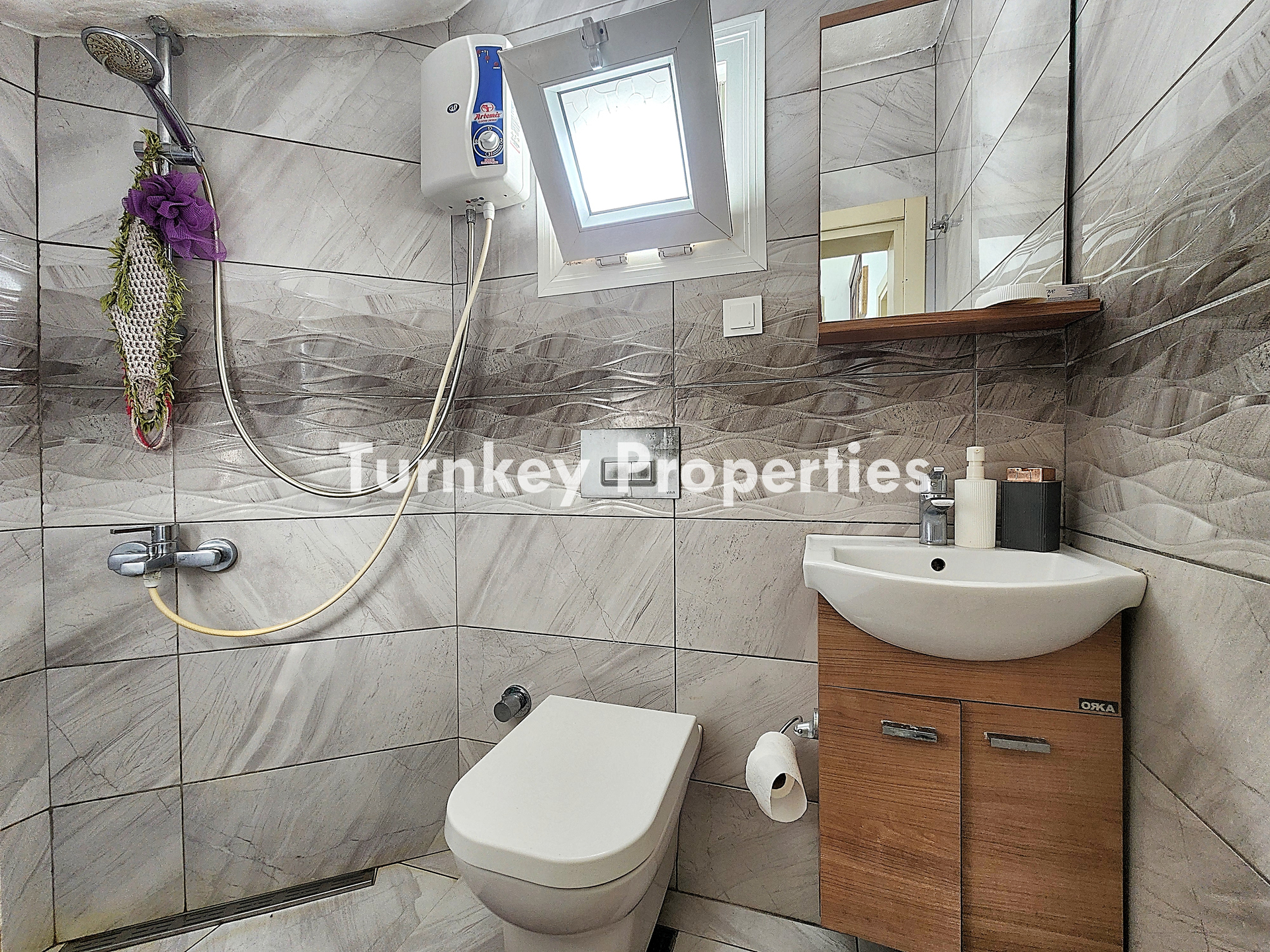 Bodrum Gündoğan Tankay Sitesi Sezonluk Kiralık İkiz Villa Bahçeli