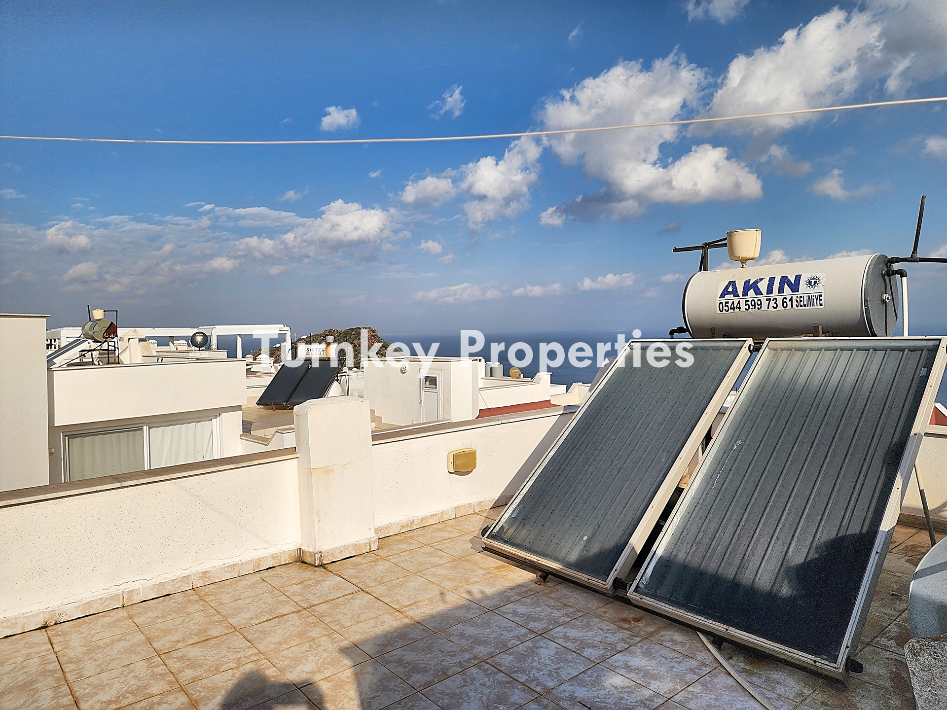 Bodrum Gündoğan Tankay Sitesi Sezonluk Kiralık İkiz Villa Bahçeli