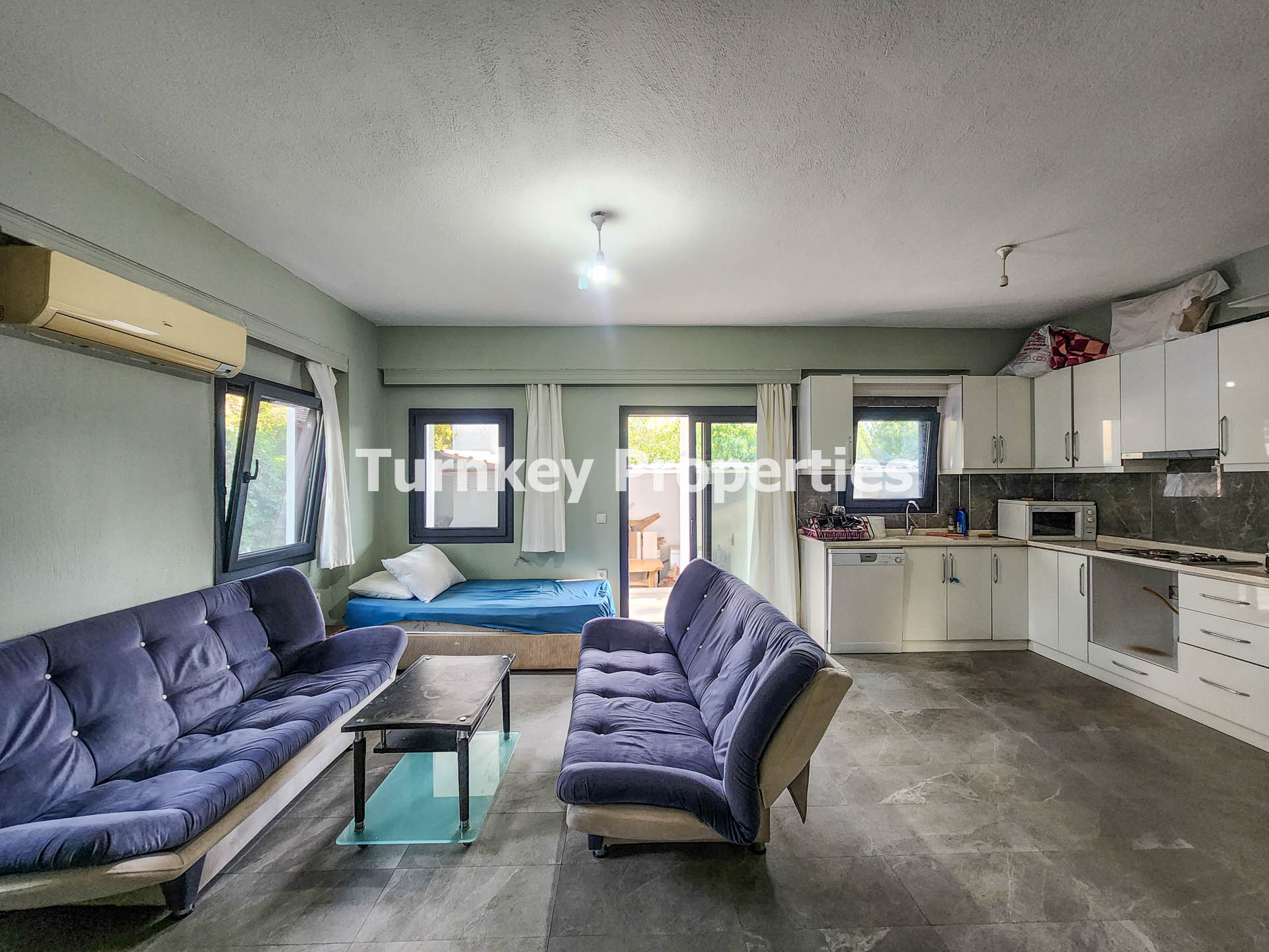 Bodrum Gündoğan Mekezde Kiralık Personel Lojmanı 2 Daire