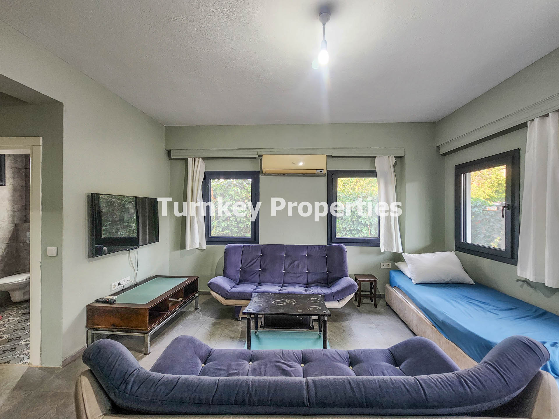 Bodrum Gündoğan Mekezde Kiralık Personel Lojmanı 2 Daire