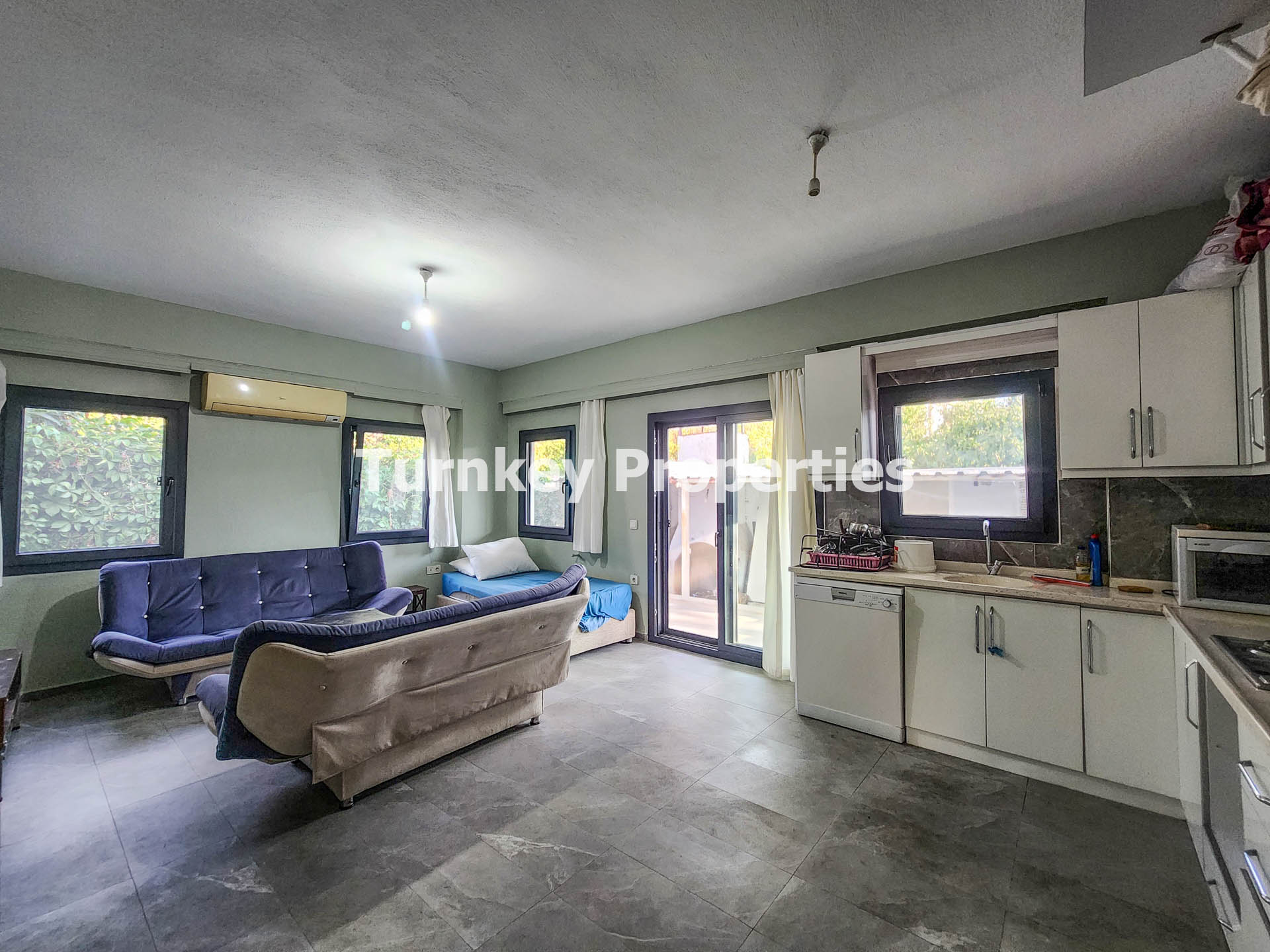 Bodrum Gündoğan Mekezde Kiralık Personel Lojmanı 2 Daire