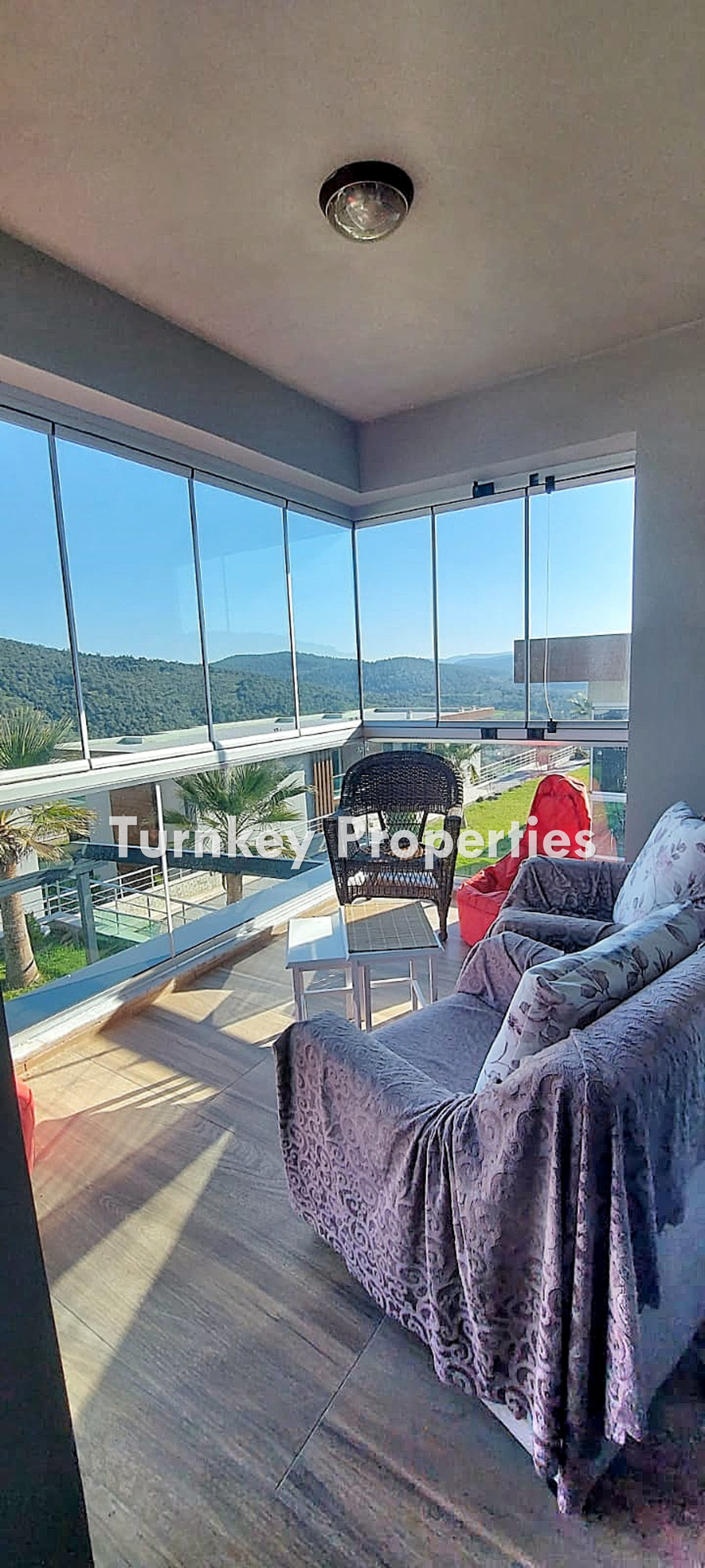 Milas Dörttepe 1+1 Kiralık Daire Güvenlikli Site Doğa Manzaralı