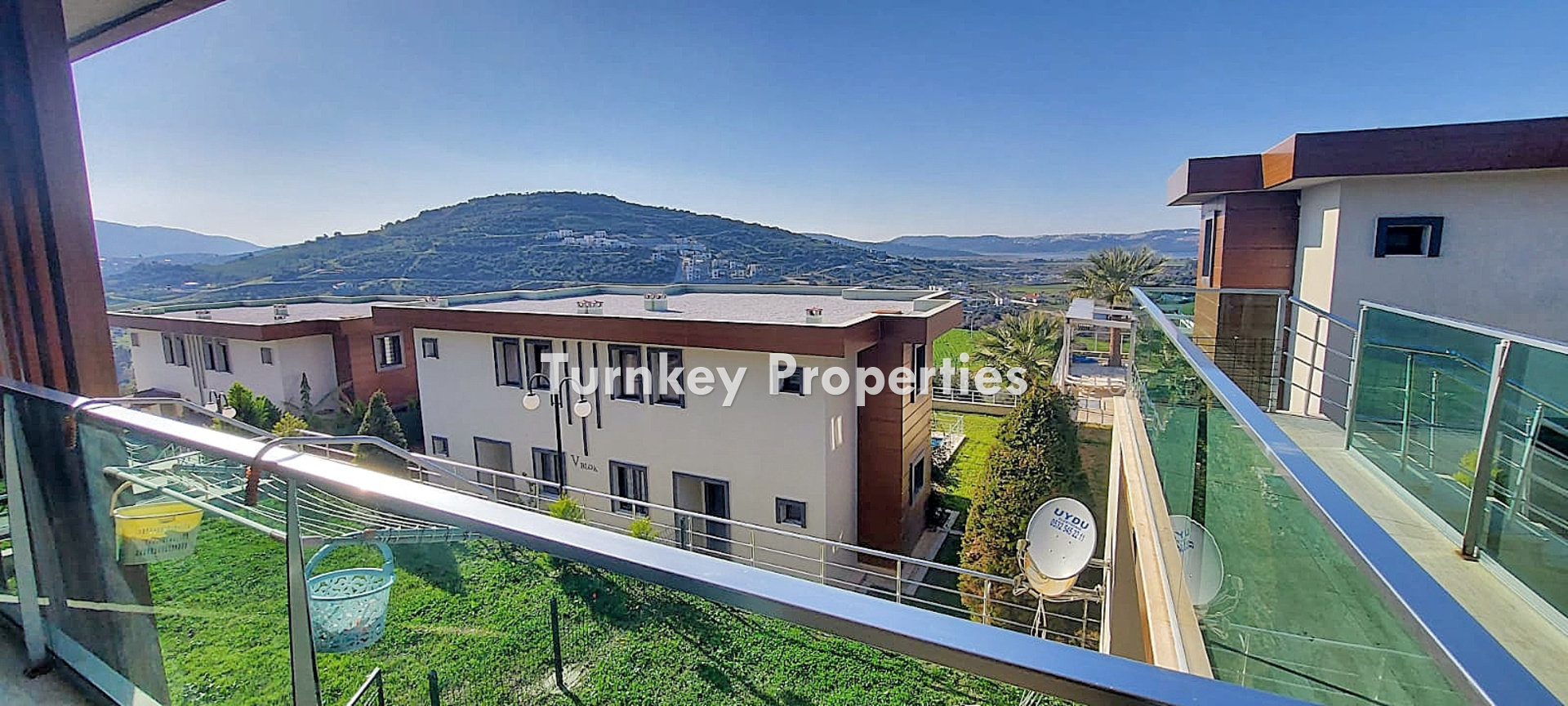 Milas Dörttepe 1+1 Kiralık Daire Güvenlikli Site Doğa Manzaralı