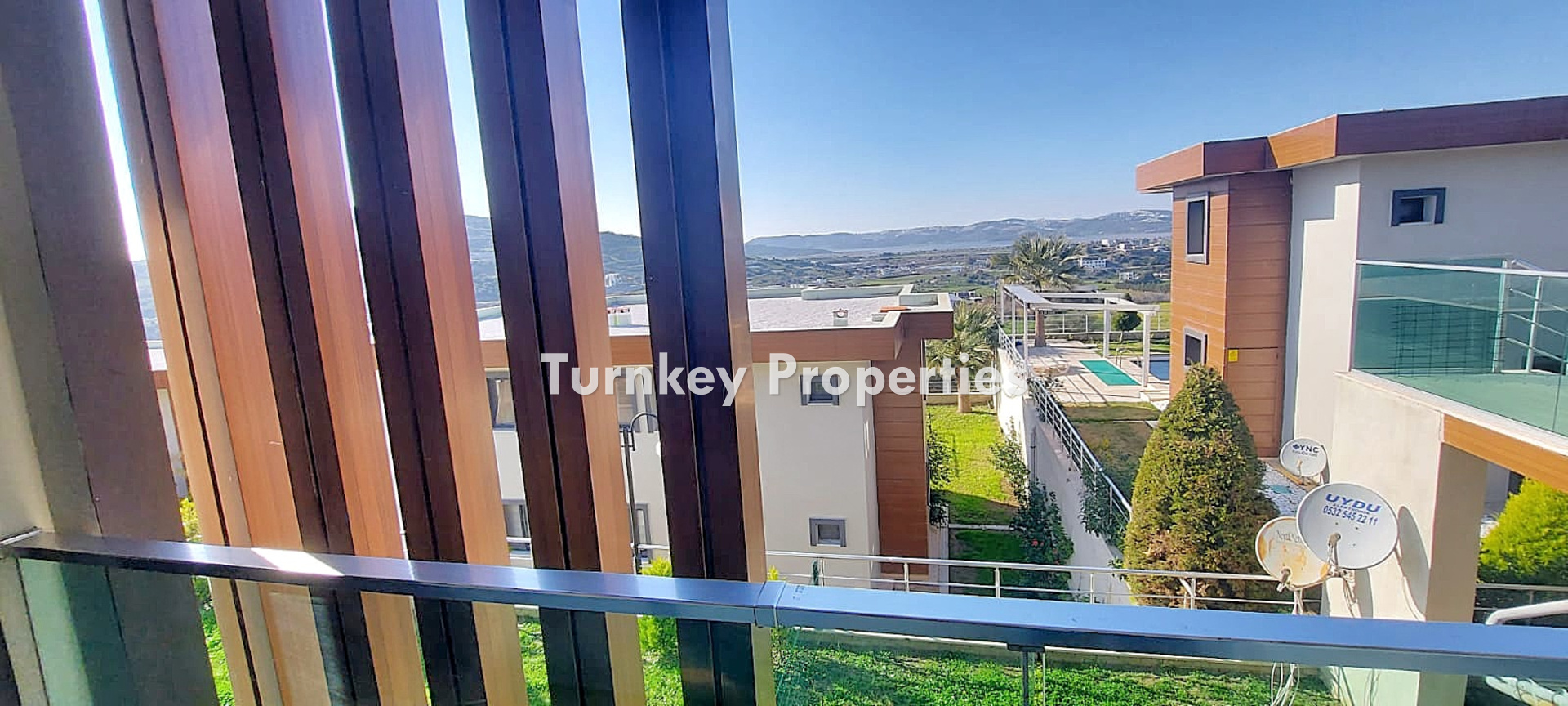 Milas Dörttepe 1+1 Kiralık Daire Güvenlikli Site Doğa Manzaralı