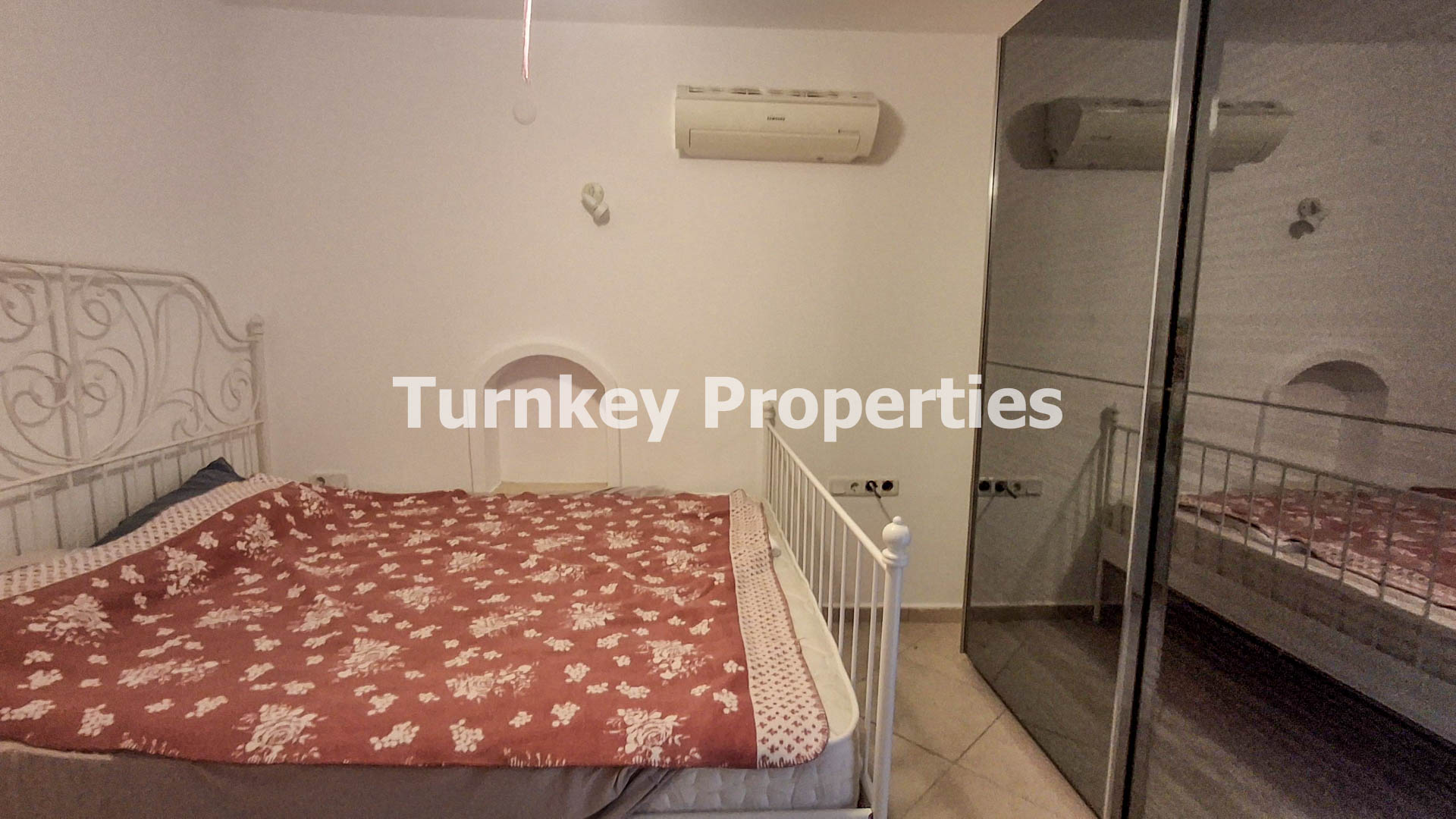 Bitez Aktur Sitesi Senelik Kiralık Deniz Manzaralı Müstakil Villa