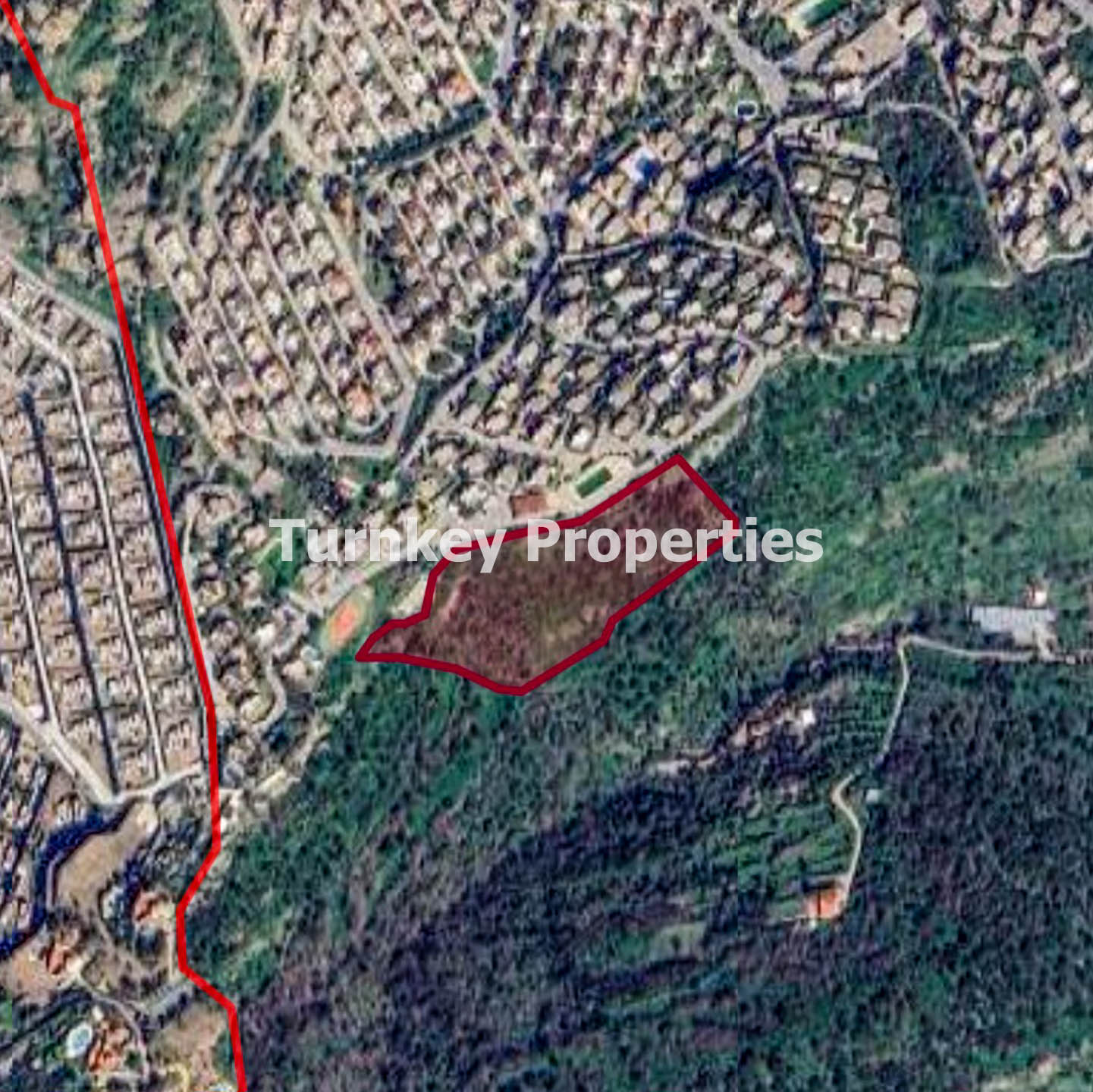 Bodrum Gündoğan Kışlaarası 0.15 İmarlı Satılık Geniş Arsa