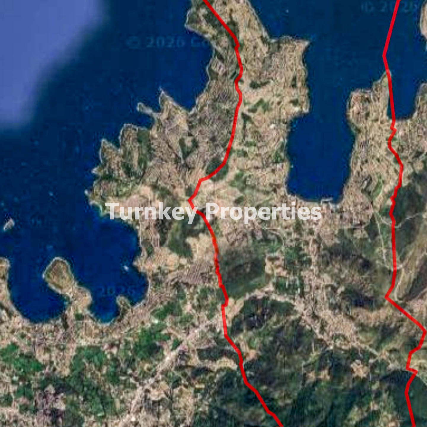 Bodrum Gündoğan Kışlaarası 0.15 Zoning Approved For Sale Large Land