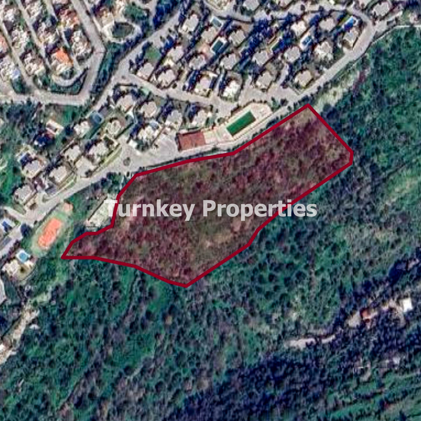 Bodrum Gündoğan Kışlaarası 0.15 Zoning Approved For Sale Large Land