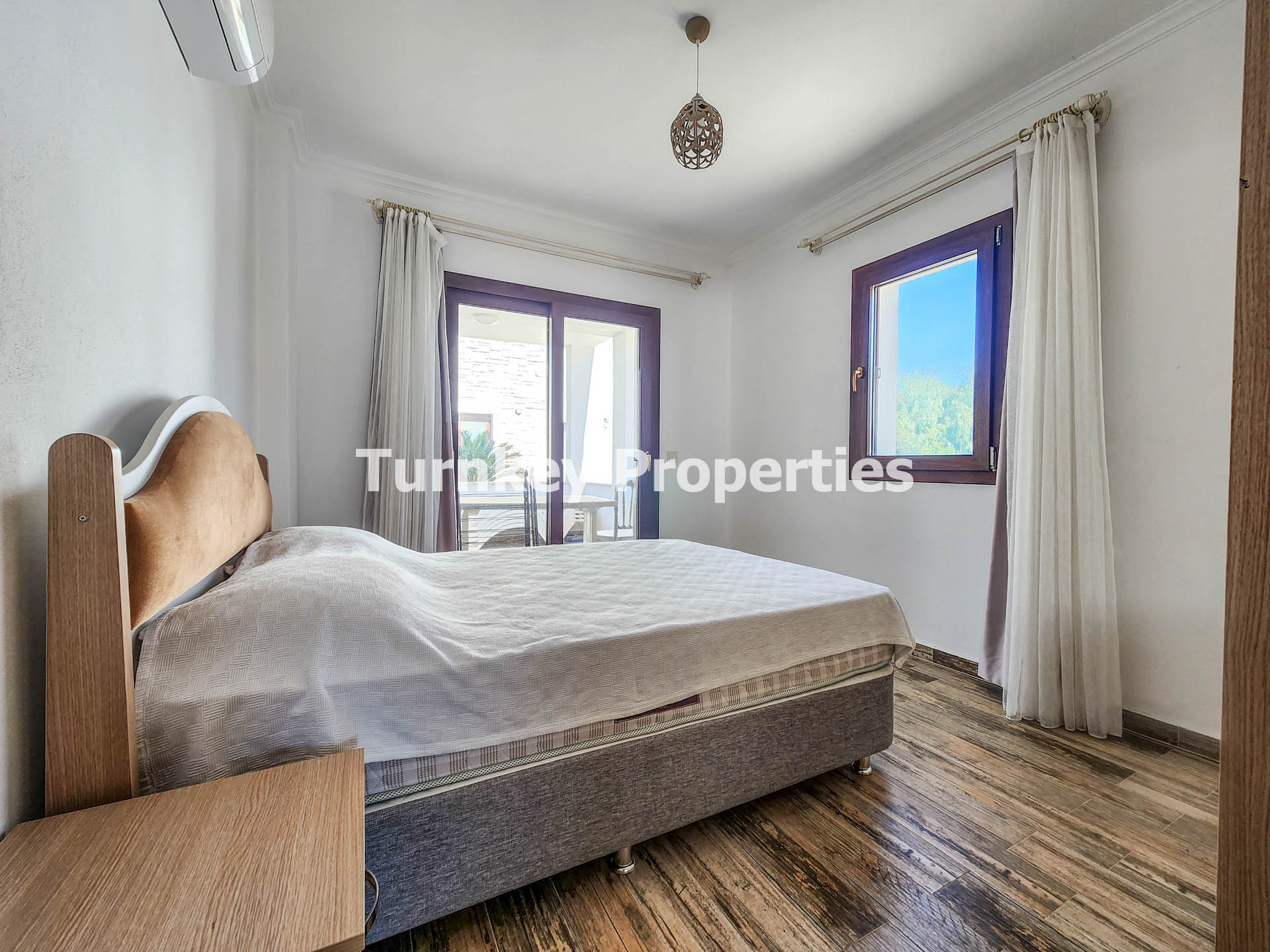 Gündoğan Merkez Kiralık Daire Denize 400 Metre Bahçeli Butik Site