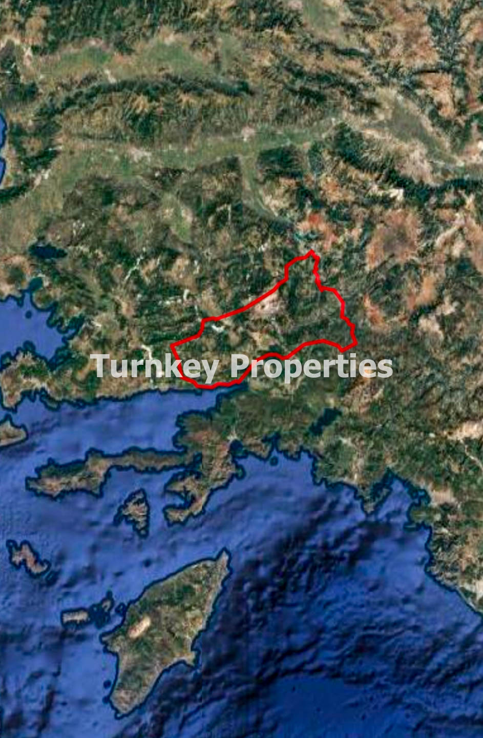 Muğla Menteşe Kuzluk Köyü Satılık Tarla Düz Arazi 9352 m² Fırsat