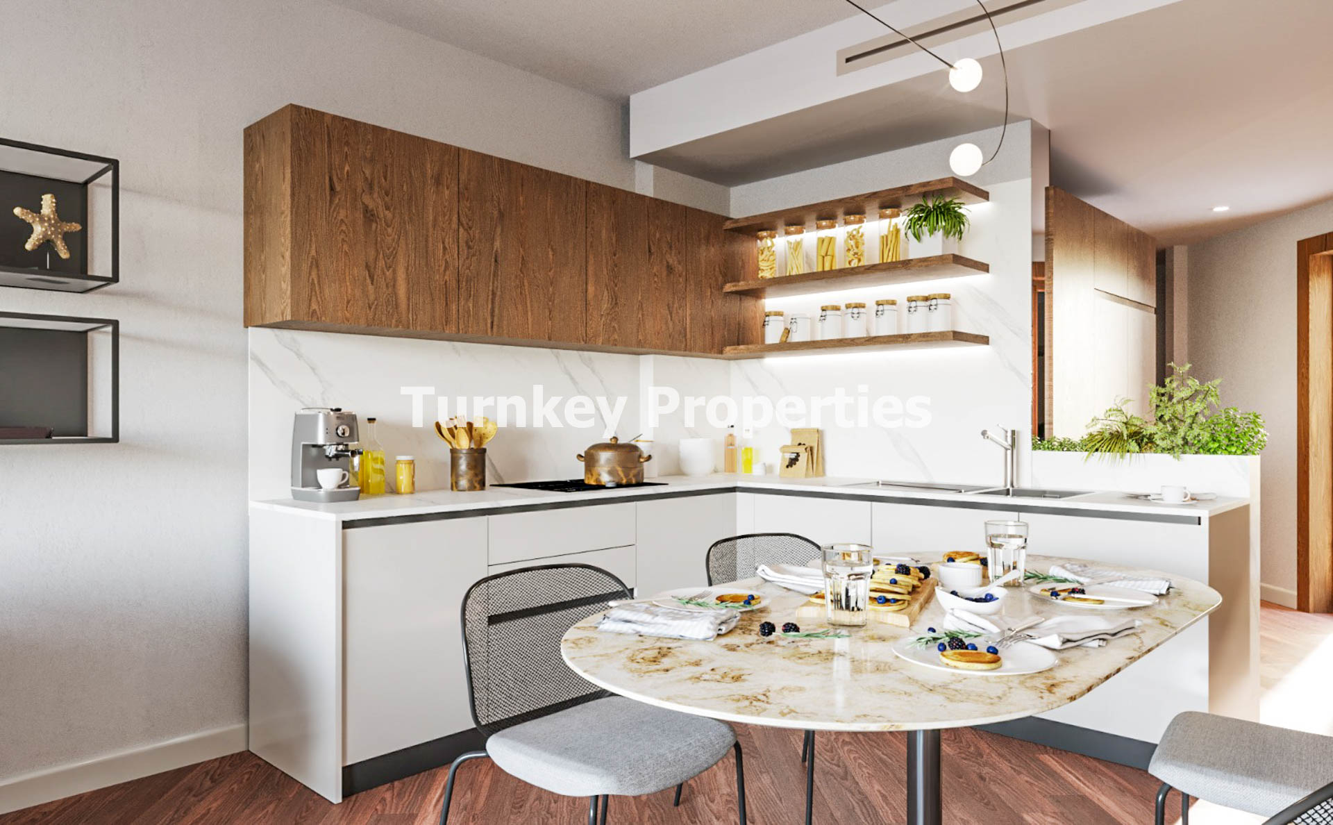 Gümbet Satılık 2+1 Residence Deniz Manzaralı Teraslı Modern Yaşam