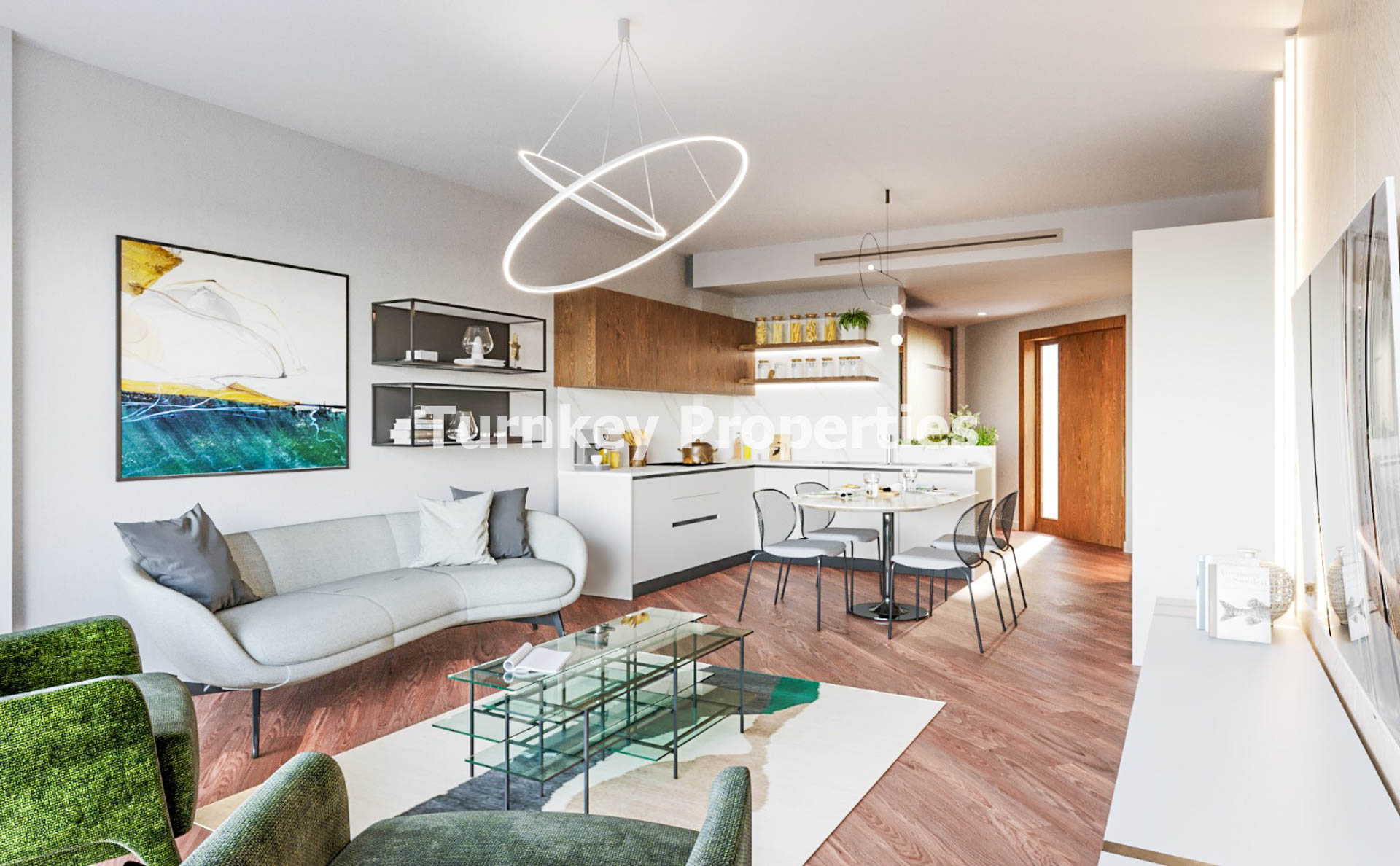 Gümbet Satılık 2+1 Residence Deniz Manzaralı Teraslı Modern Yaşam