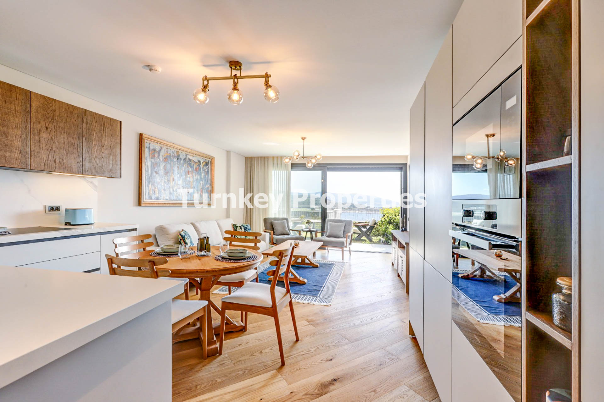 Gümbet Satılık 2+1 Residence Deniz Manzaralı Teraslı Modern Yaşam