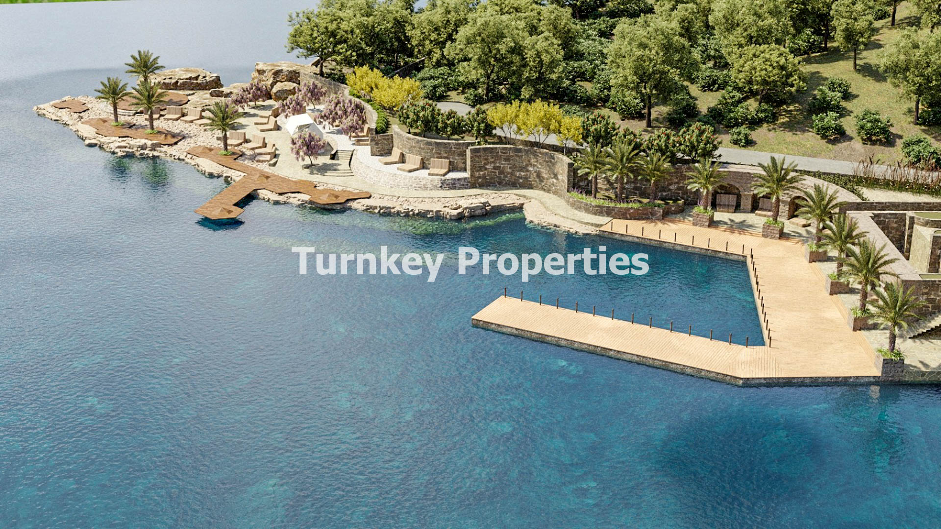 Gümbet Satılık 3+1 Residence Deniz Manzaralı Teraslı Modern Yaşam