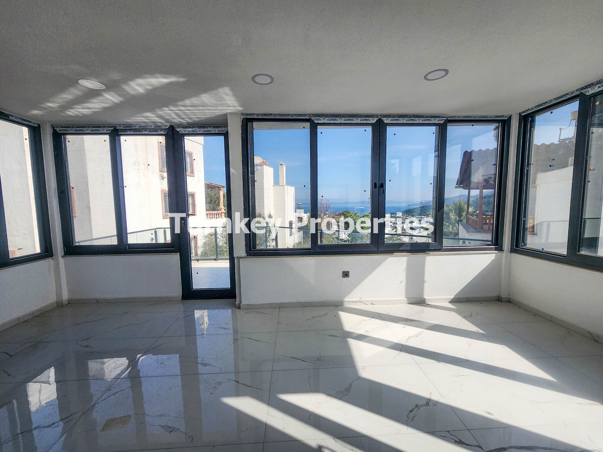 Bodrum Torba Satılık Villa Özel Bahçeli Deniz Manzaralı Müstakil