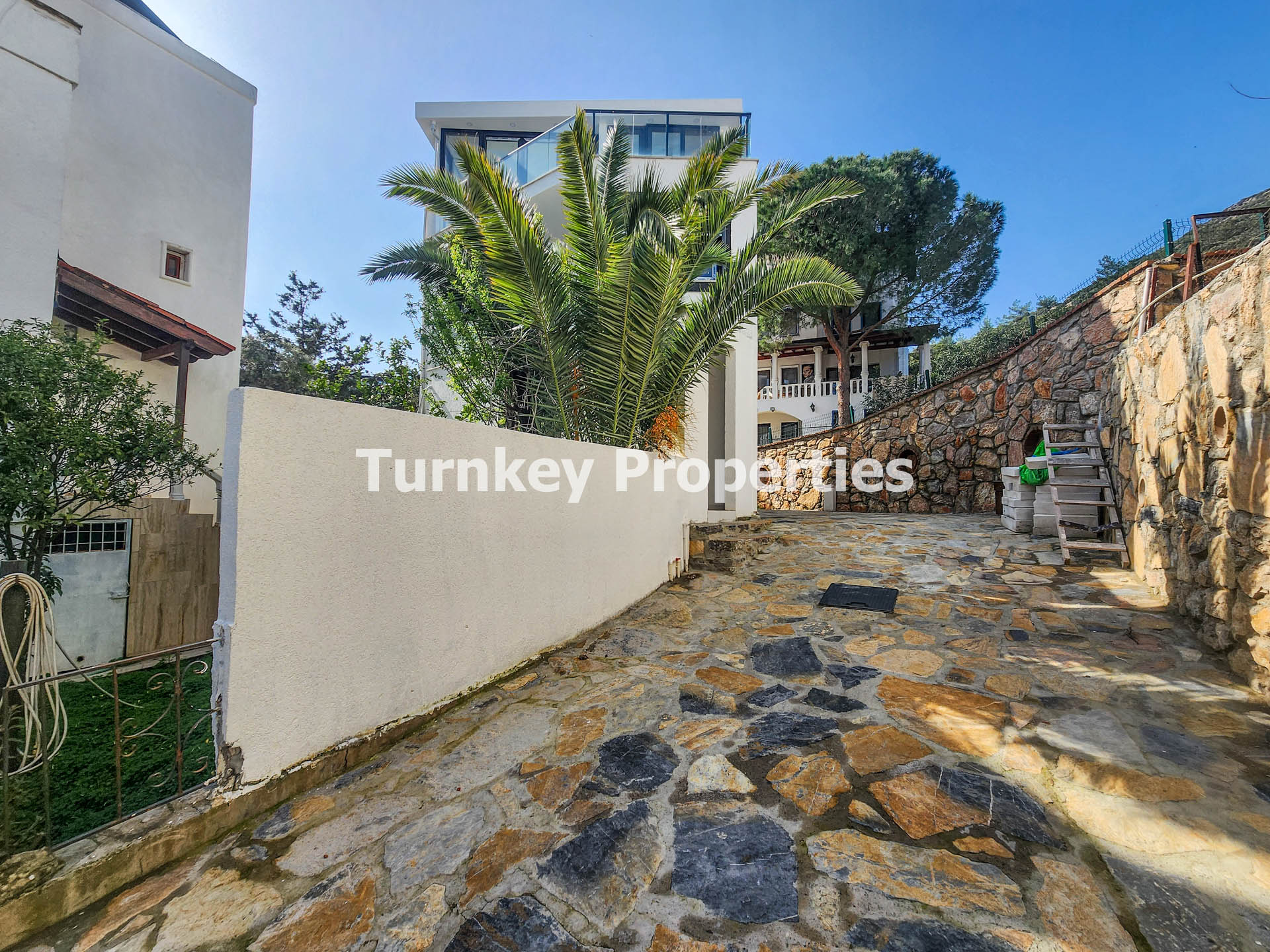 Bodrum Torba Satılık Villa Özel Bahçeli Deniz Manzaralı Müstakil