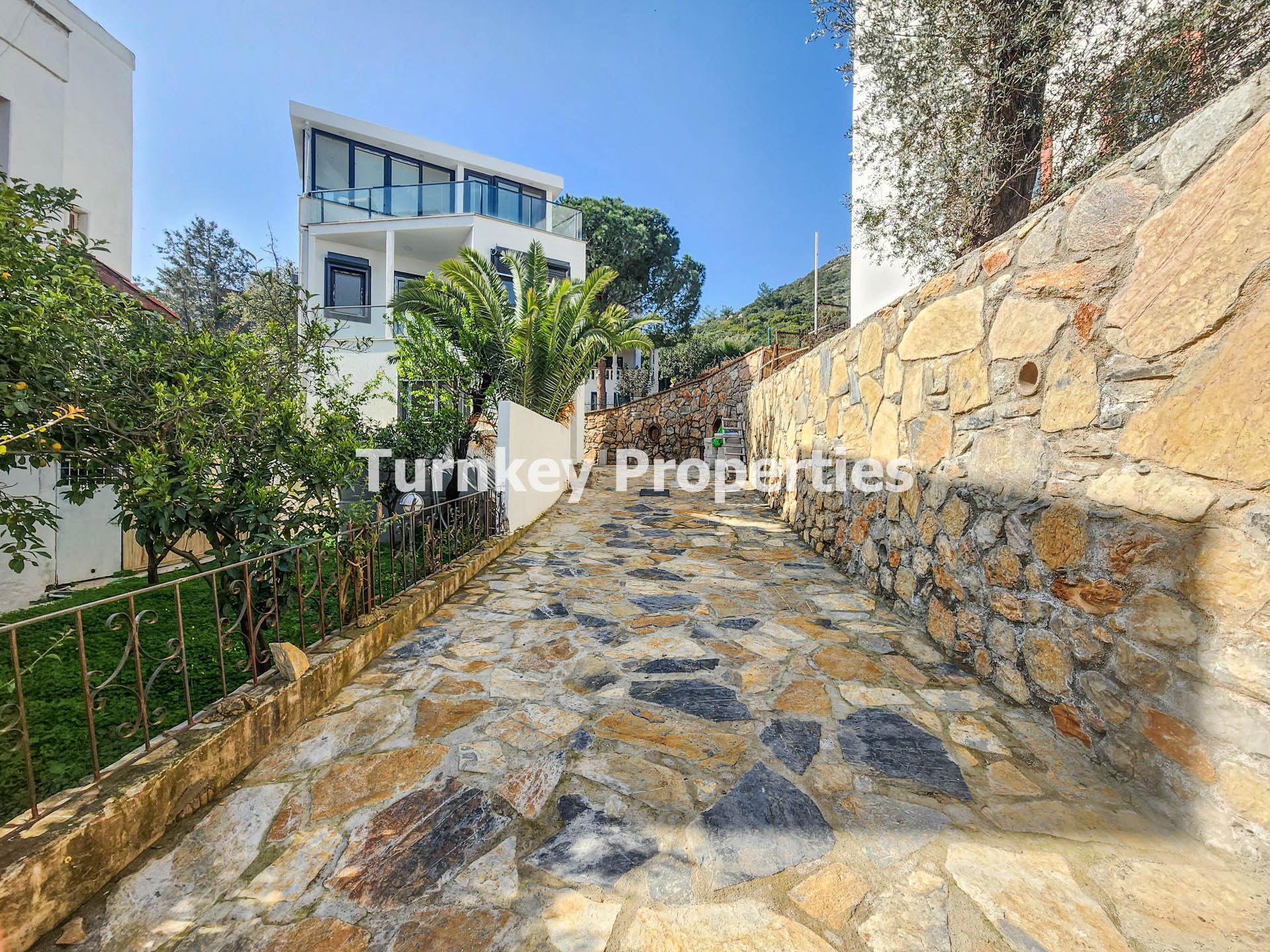 Bodrum Torba Satılık Villa Özel Bahçeli Deniz Manzaralı Müstakil