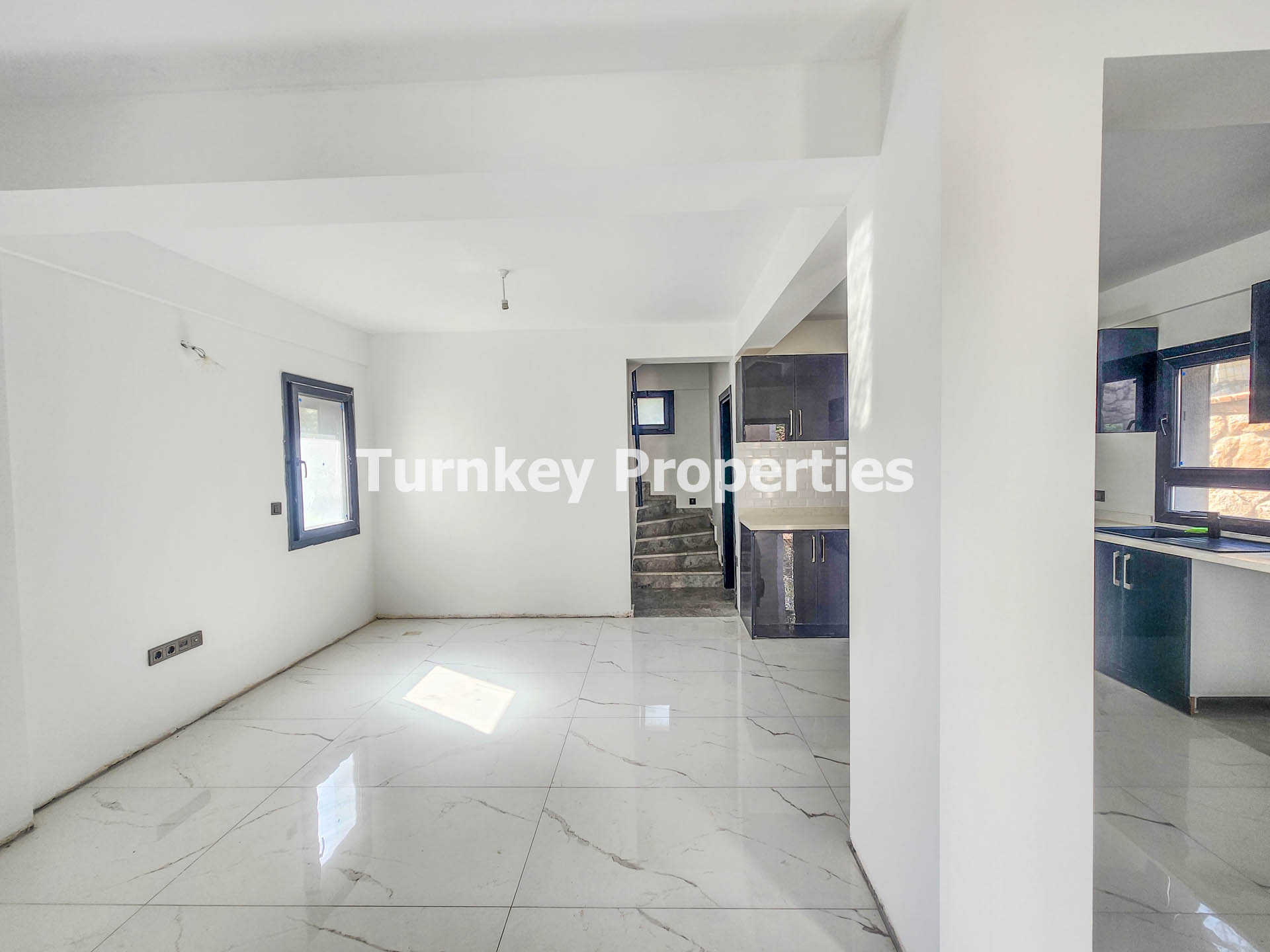 Bodrum Torba Satılık Villa Özel Bahçeli Deniz Manzaralı Müstakil