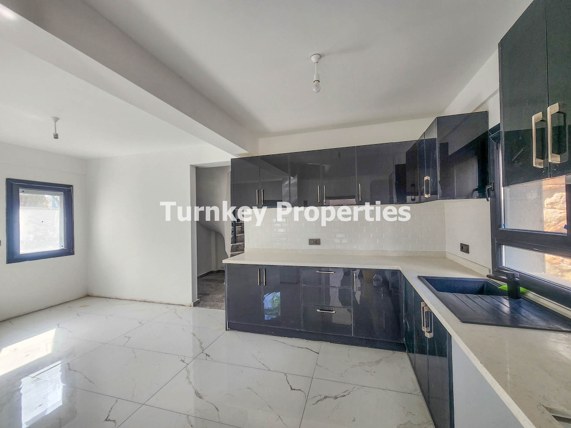 Bodrum Torba Satılık Villa Özel Bahçeli Deniz Manzaralı Müstakil