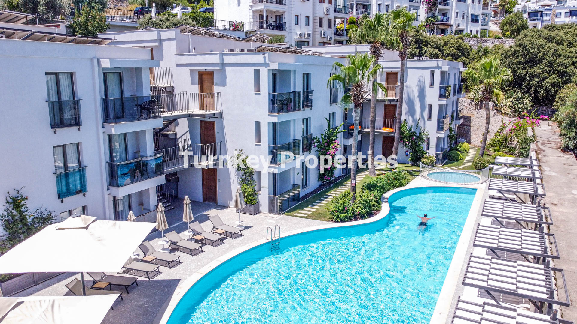 Bodrum Gümbet Asarlık’ta Denize Yakın Modern 1+1 ve 2+1 Residence