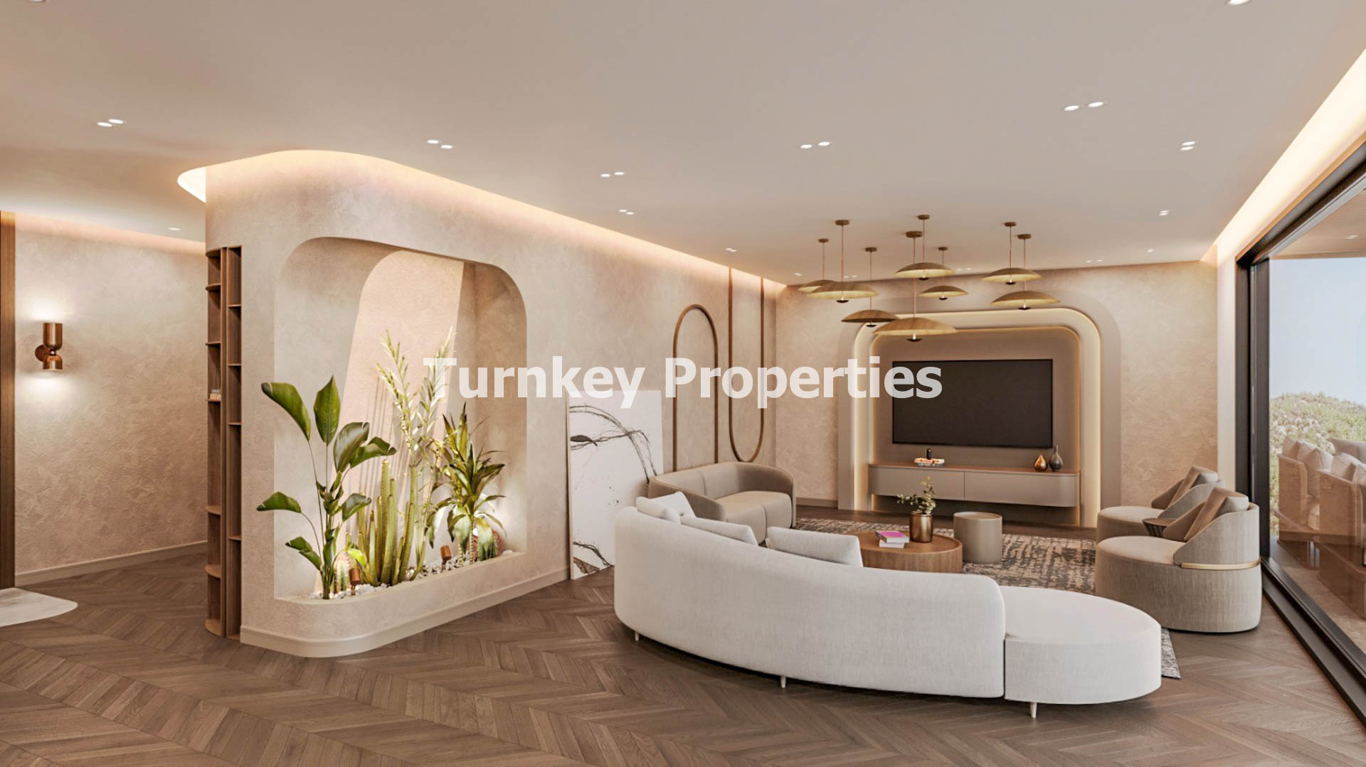 Bodrum Satılık Konut Deniz Manzaralı Modern Mimari Yaşam Alanı