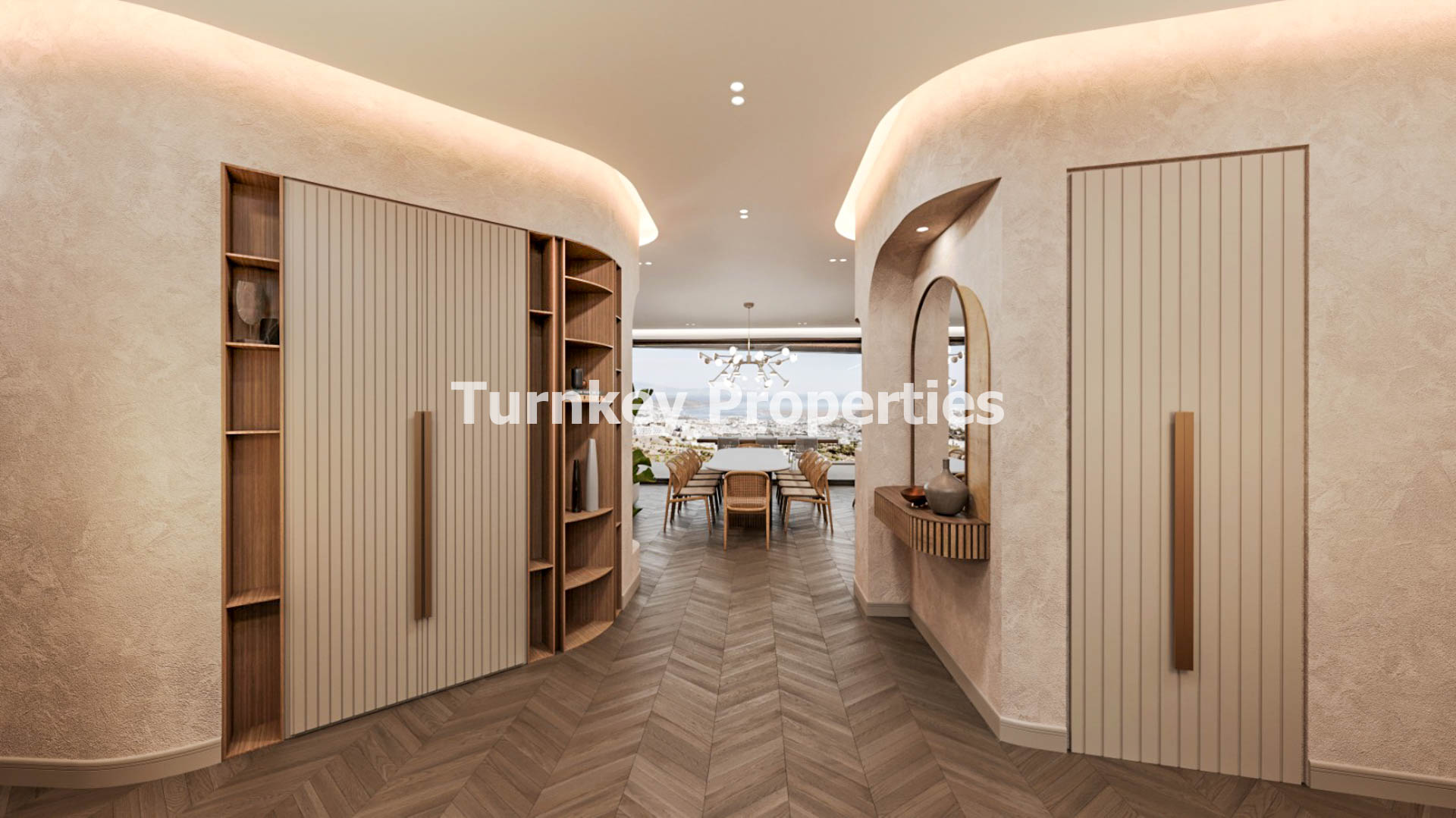 Bodrum Satılık Konut Deniz Manzaralı Modern Mimari Yaşam Alanı