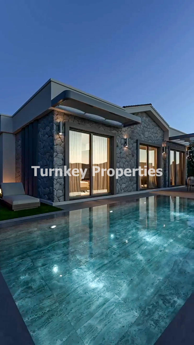 Çiftlik Satılık Bungalow Villa Özel Havuzlu Doğa Manzaralı Yaşam