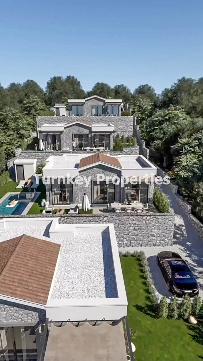 Çiftlik Satılık Bungalow Villa Özel Havuzlu Doğa Manzaralı Yaşam