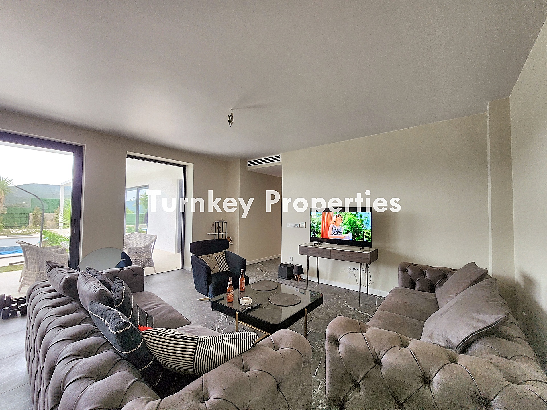 Bodrum Kızılağaç Kiralık Tek Katlı Özel Havuzlu Bahçeli Villa