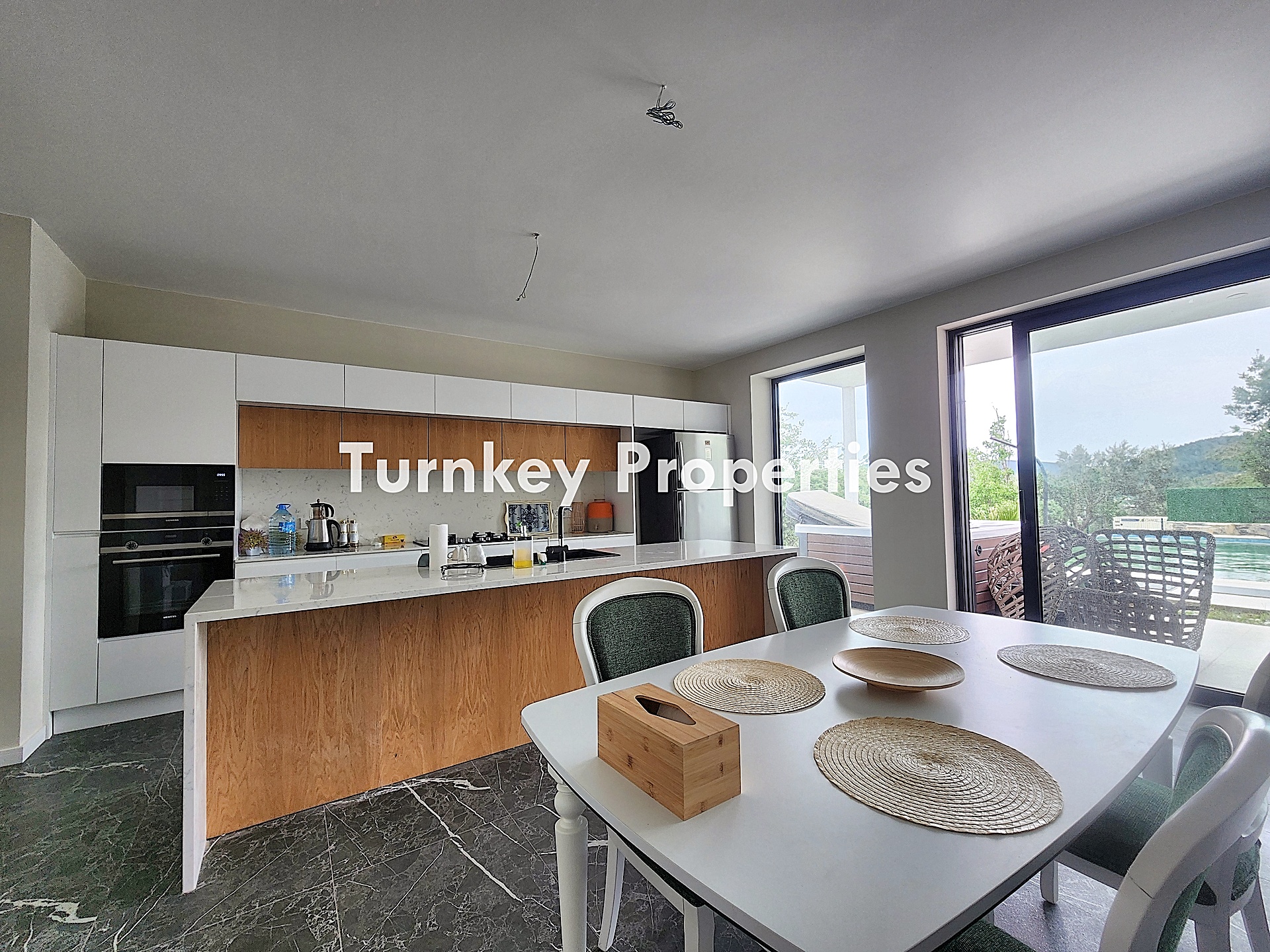 Bodrum Kızılağaç Kiralık Tek Katlı Özel Havuzlu Bahçeli Villa