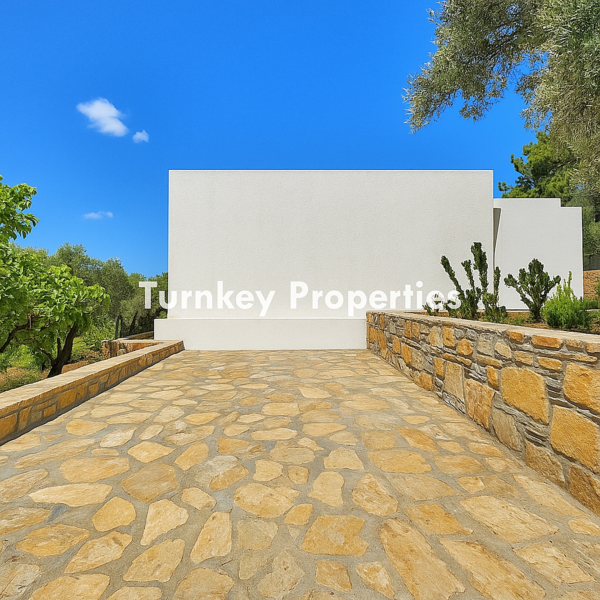 Bodrum Kızılağaç Kiralık Tek Katlı Özel Havuzlu Bahçeli Villa