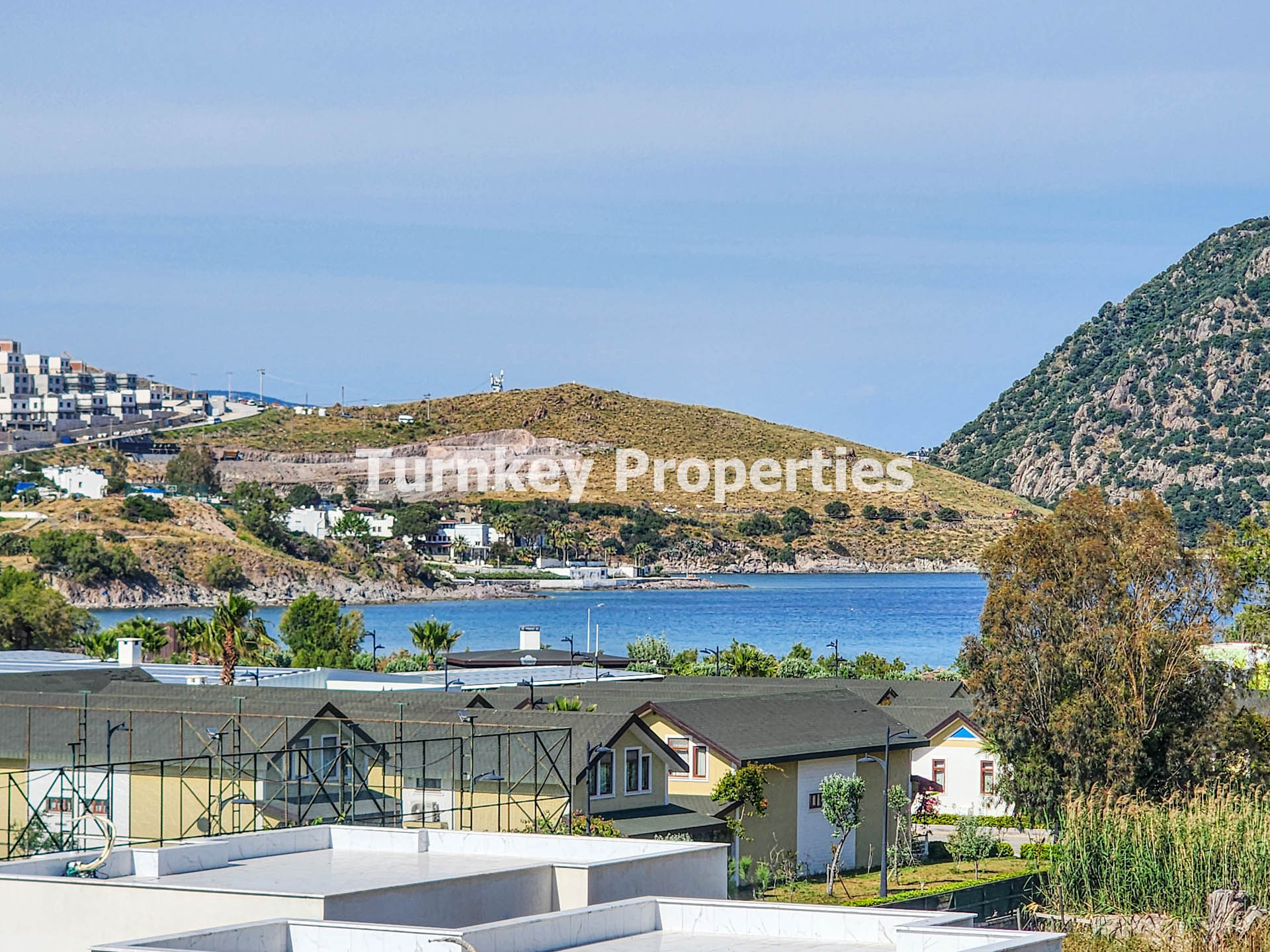 Karaincir Bodrum'da Satılık Residence Deniz Manzaralı ve Balkonlu