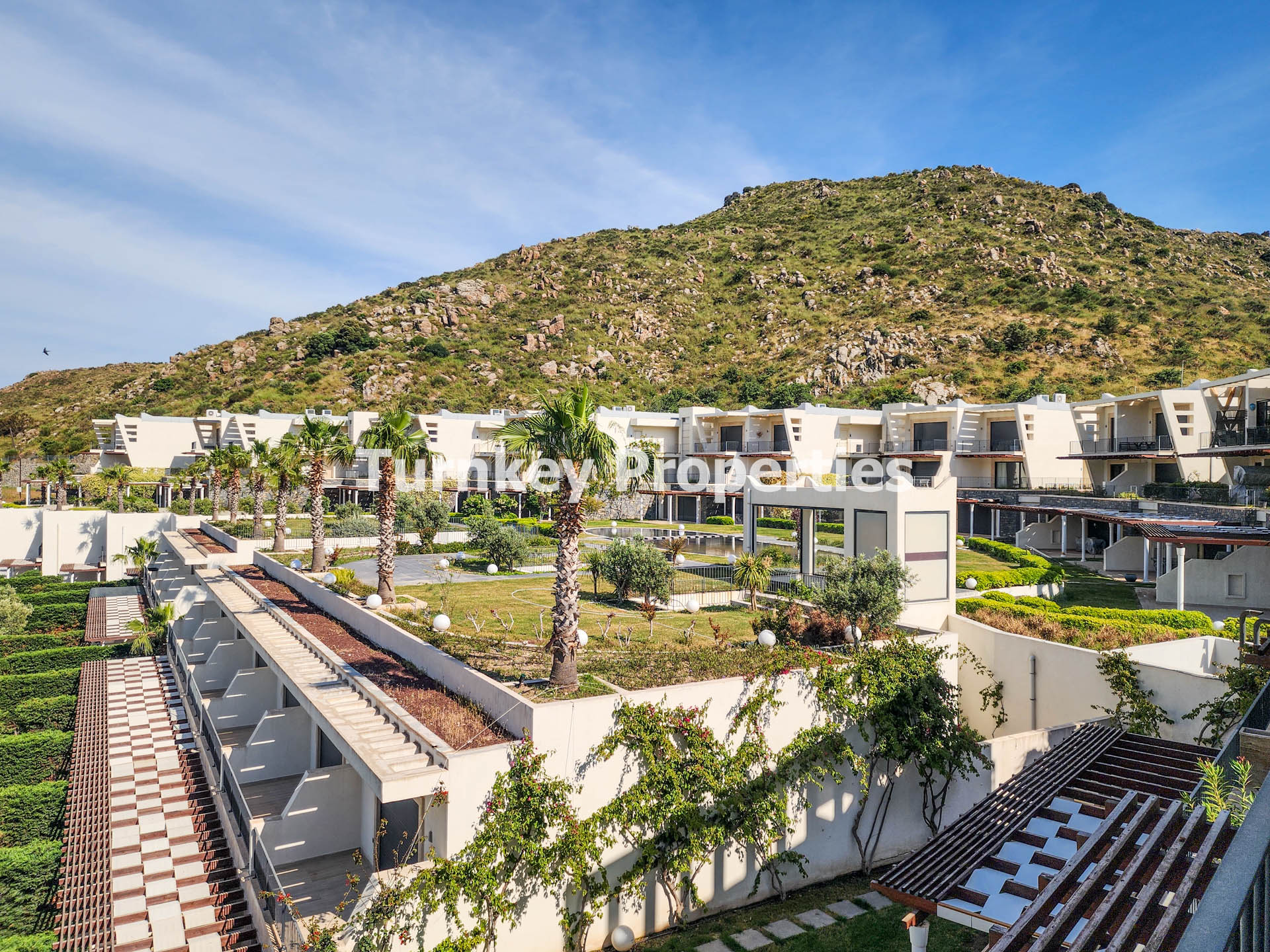 Karaincir Bodrum'da Satılık Residence Deniz Manzaralı ve Balkonlu