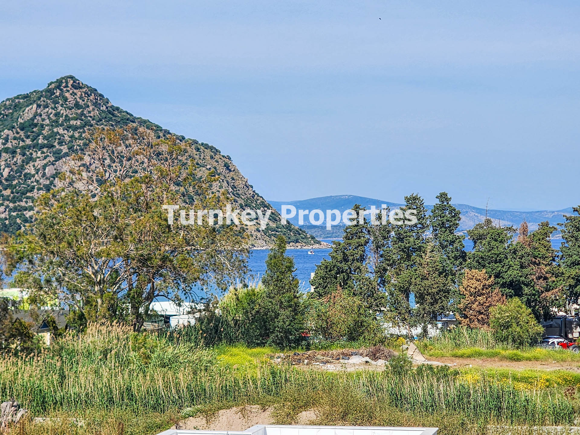 Karaincir Bodrum'da Satılık Residence Deniz Manzaralı ve Balkonlu